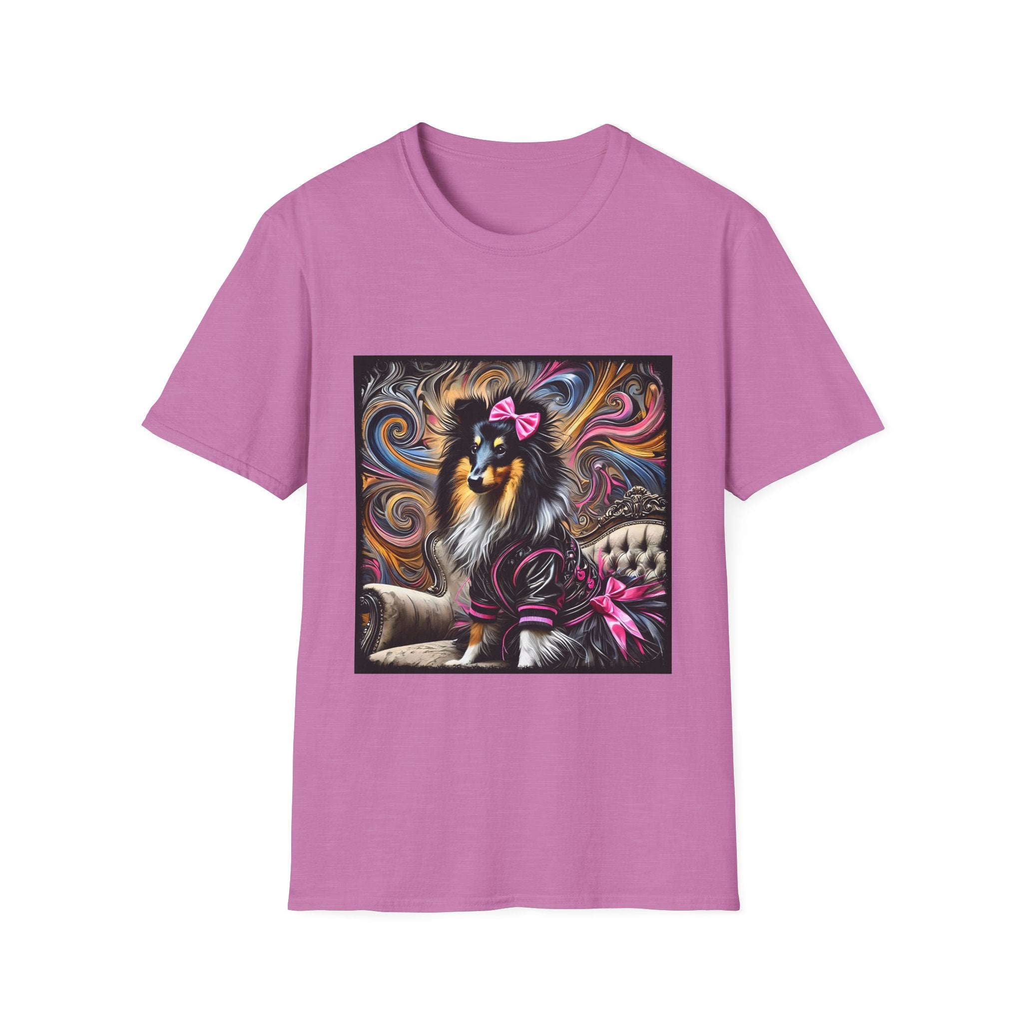 Collie Bold Rocker | Unisex Dog T-Shirt