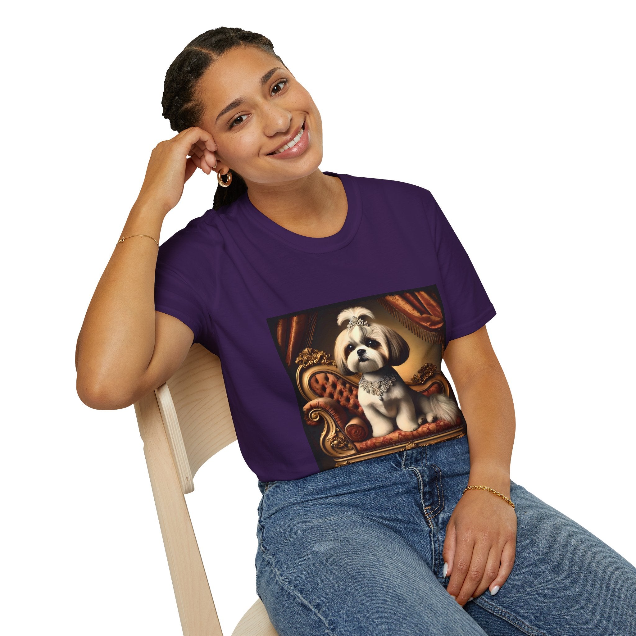 Shih Tzu Diamond Lady | Unisex Dog T-Shirt