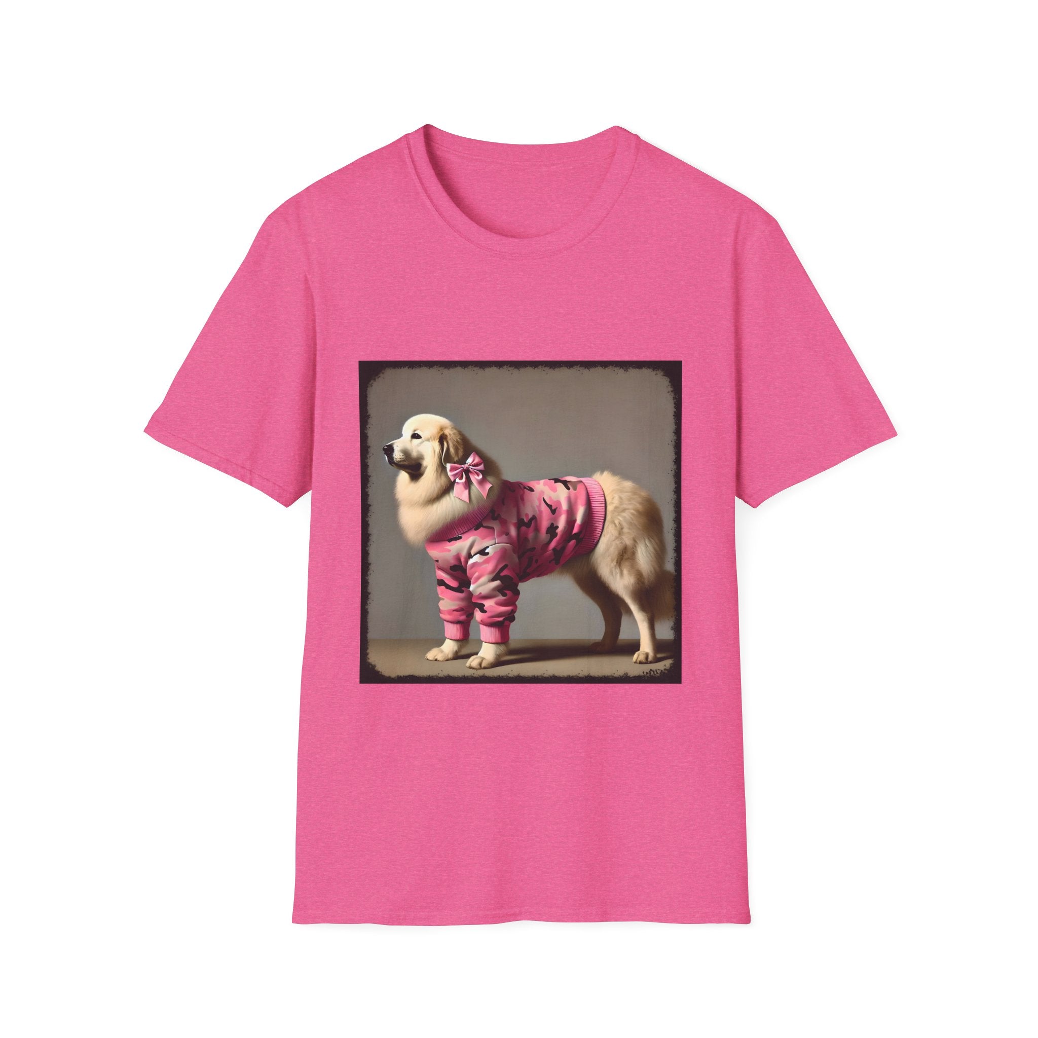 Great Pyrenees Pink Camo Cutie | Unisex Dog T-Shirt
