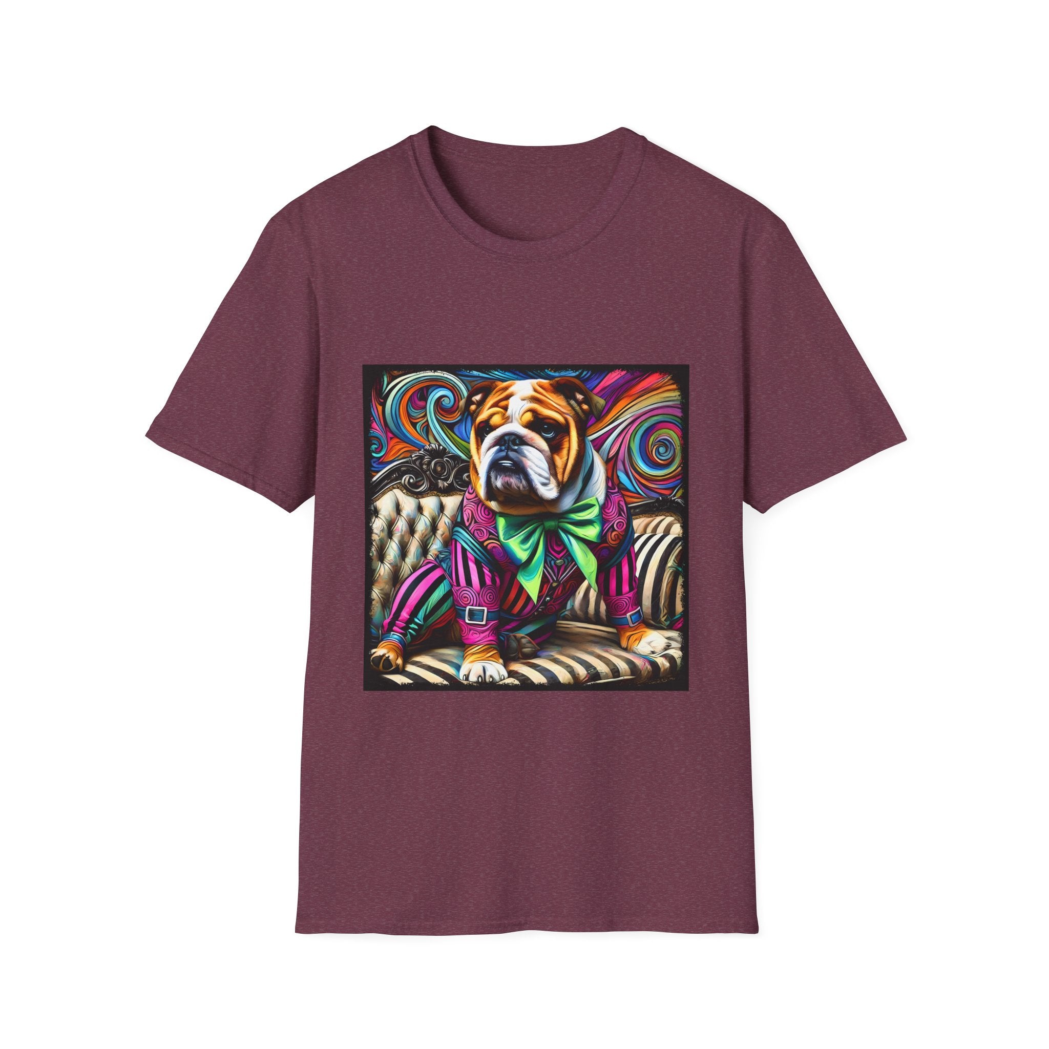 Bulldog Bold Rocker | Unisex Dog T-Shirt