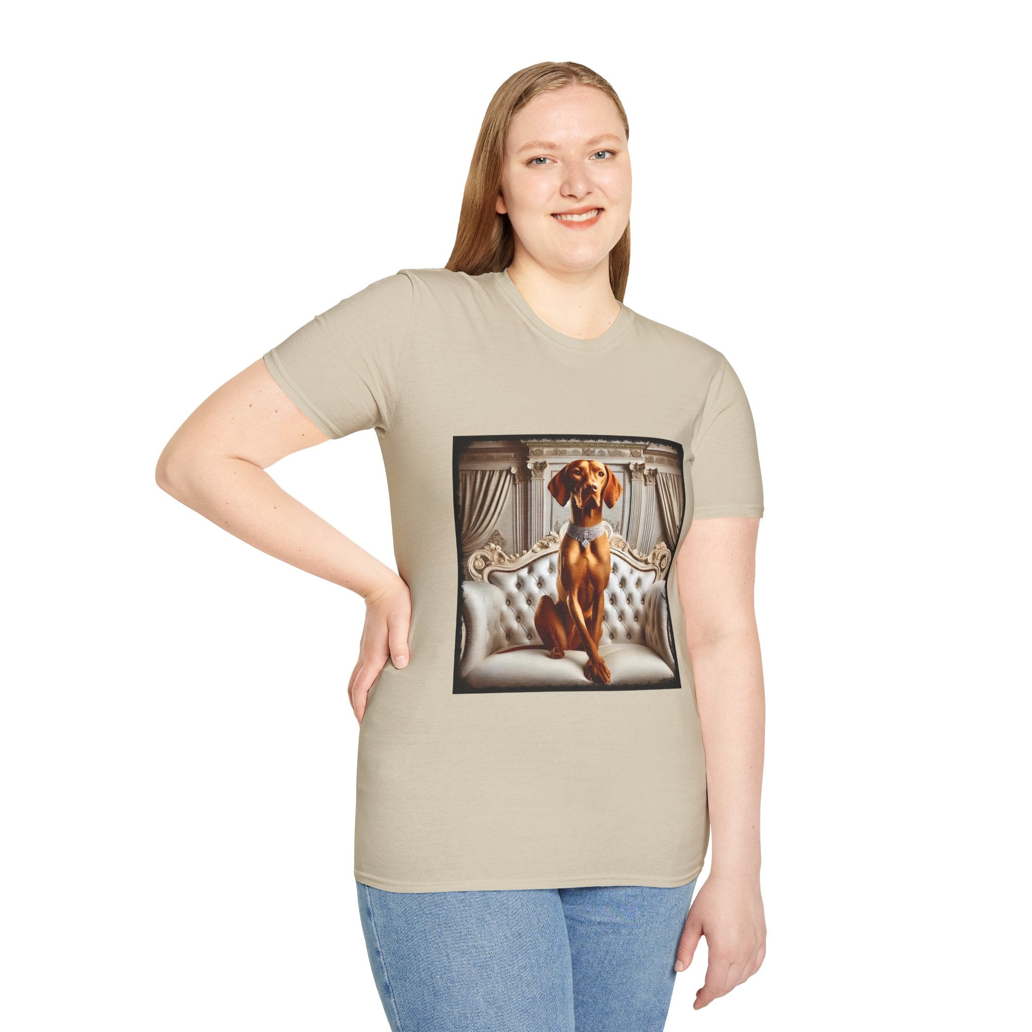 Vizsla Poised Posh | Unisex Dog T-Shirt