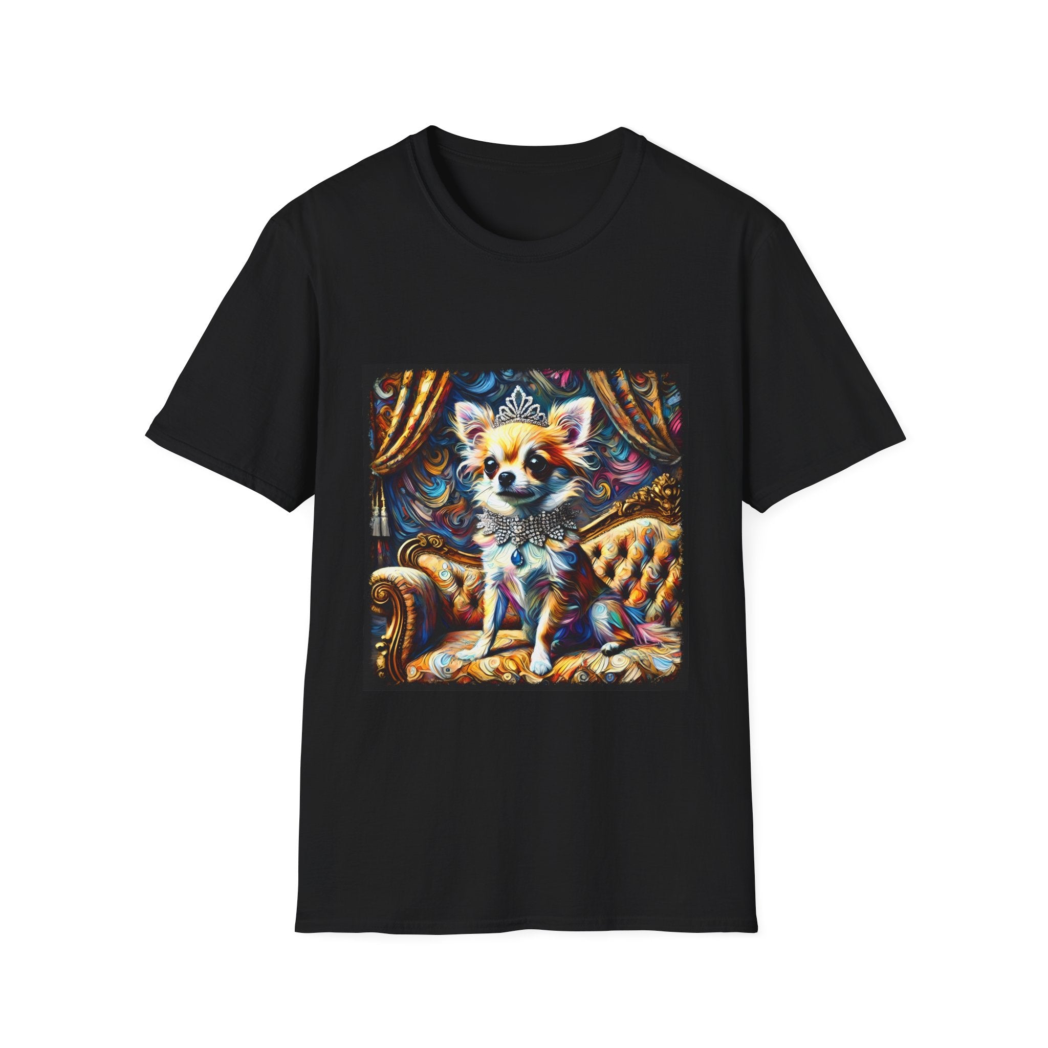 Chihuahua Diamond Diva Swirl | Unisex Dog T-Shirt