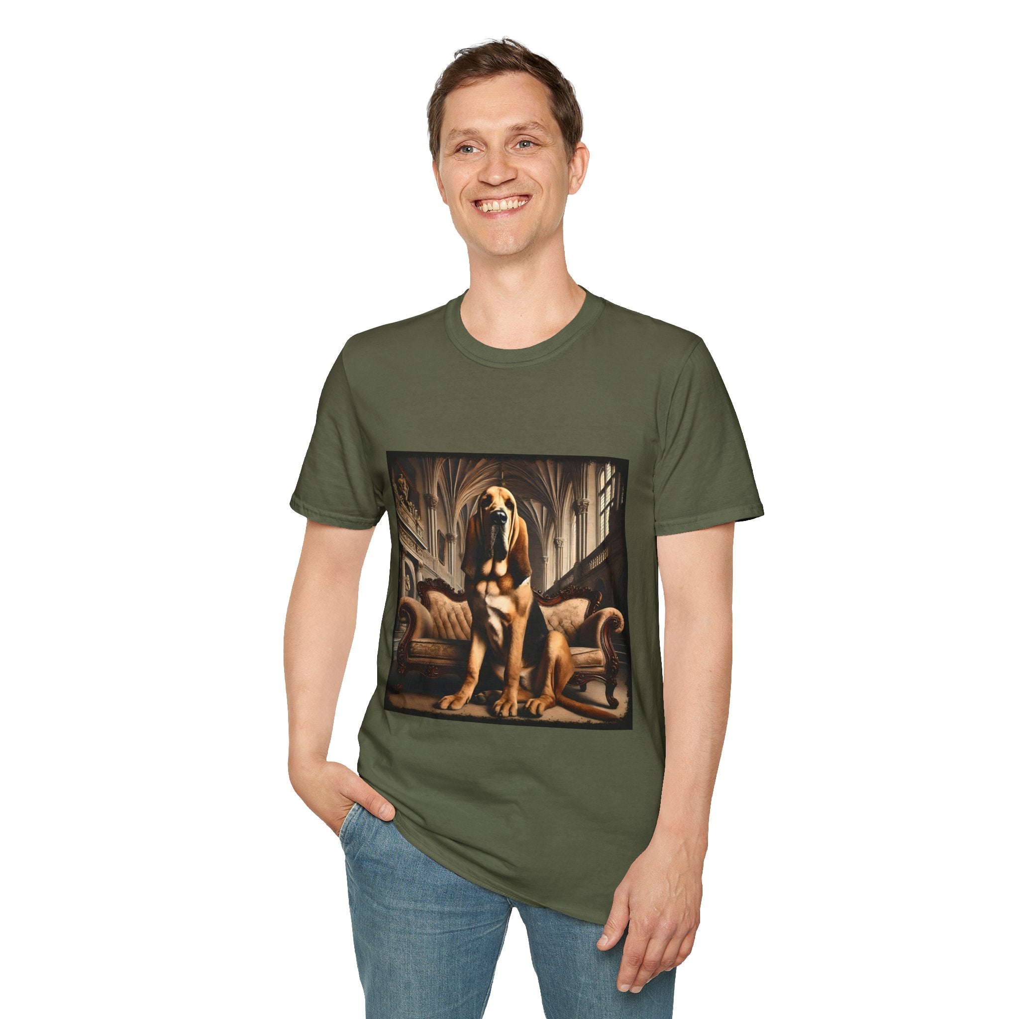 Bloodhound Posh Prince | Unisex Dog T-Shirt
