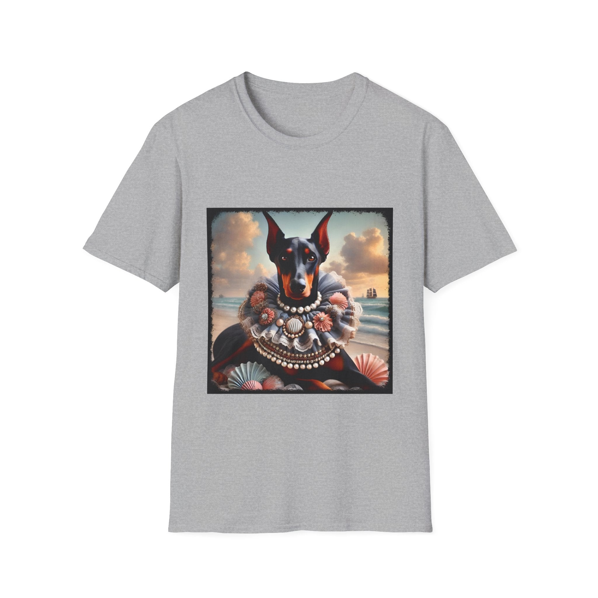 Doberman Pinscher Beach Dream | Unisex Dog T-Shirt
