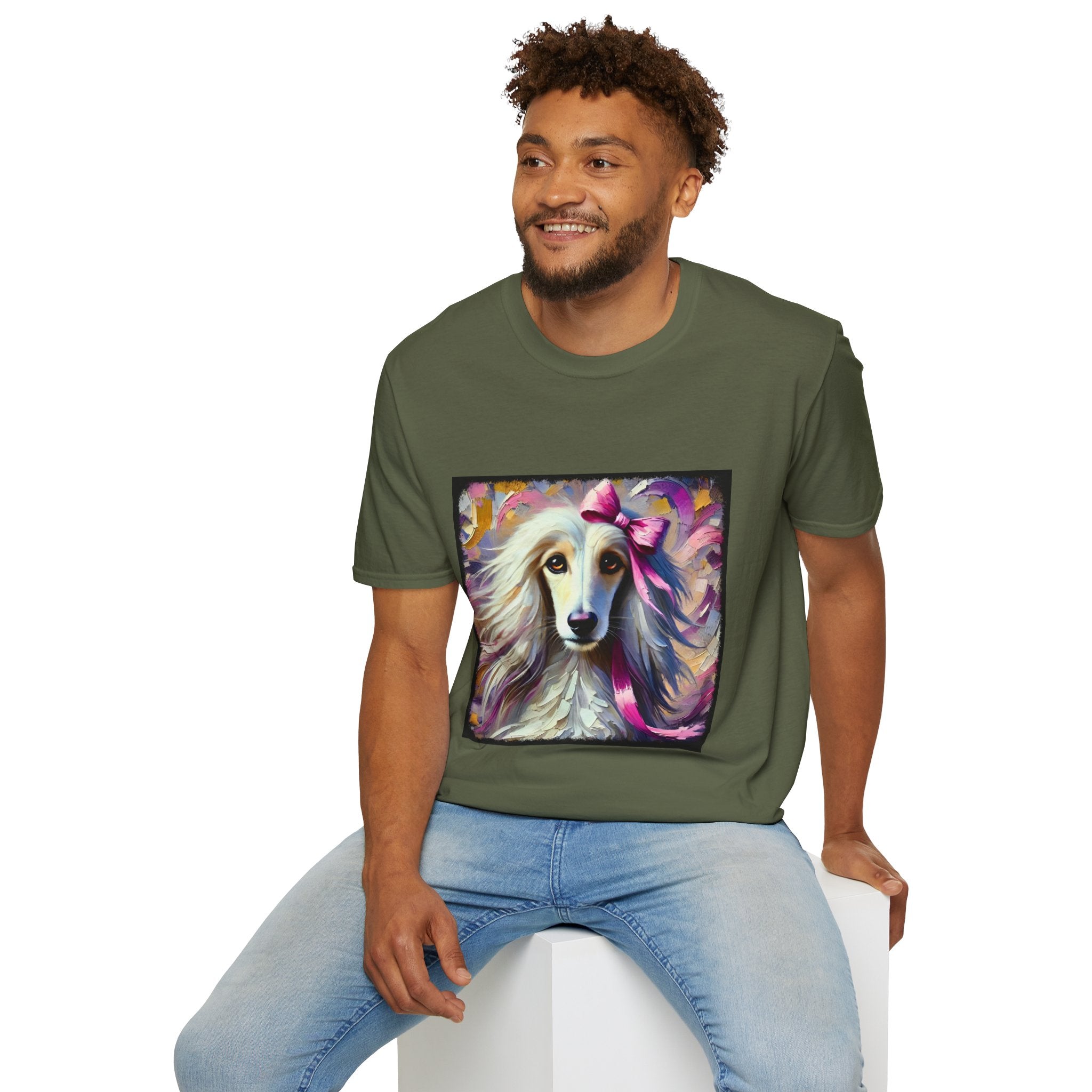 Afghan Hound Pure Classic | Unisex Dog T-Shirt