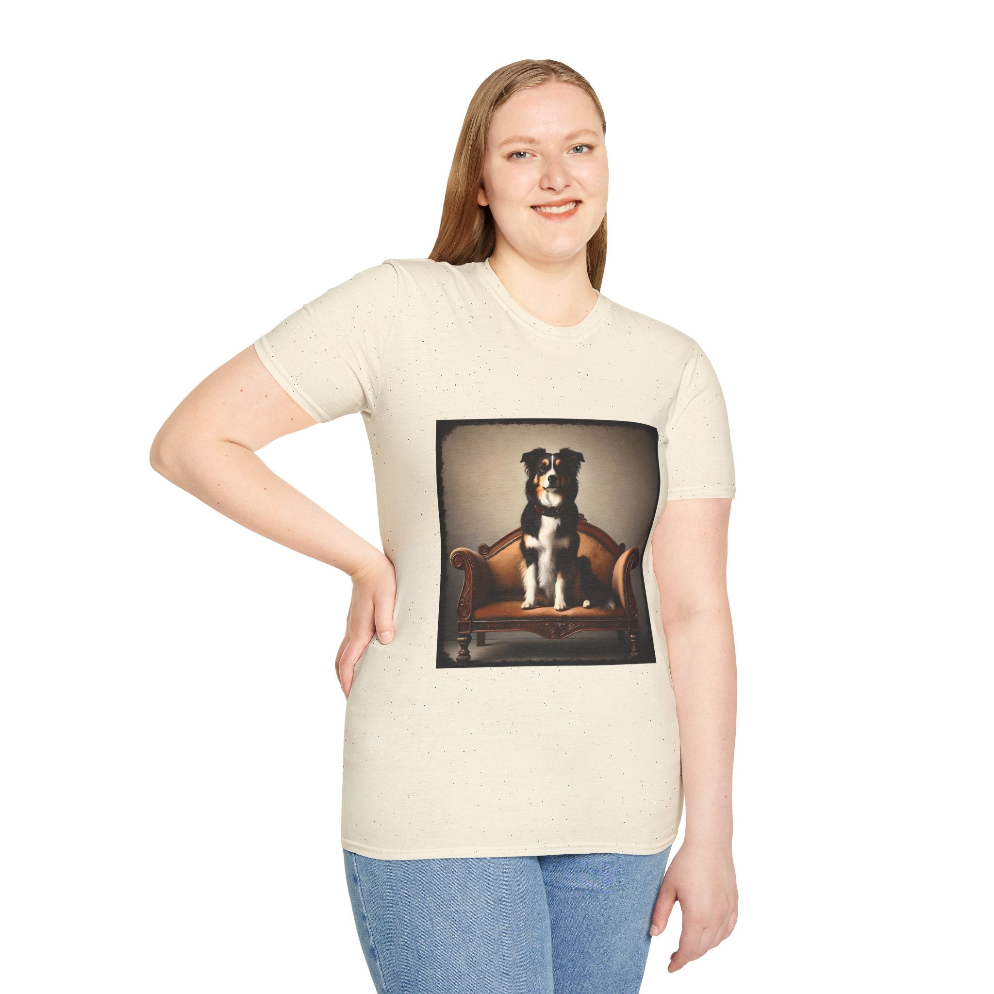 Border Collie Dapper Duke | Unisex Dog T-Shirt