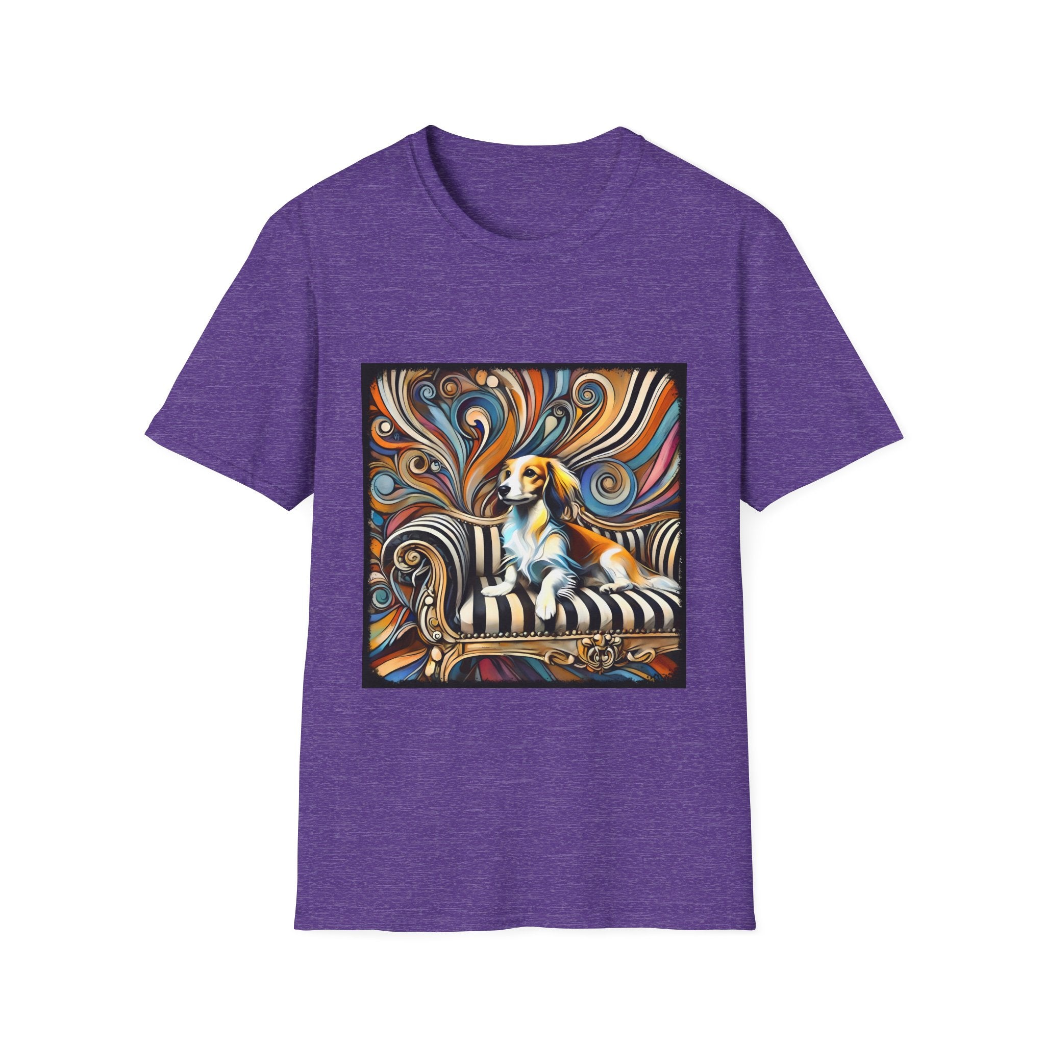 Dachshund Chic Swirl | Unisex Dog T-Shirt