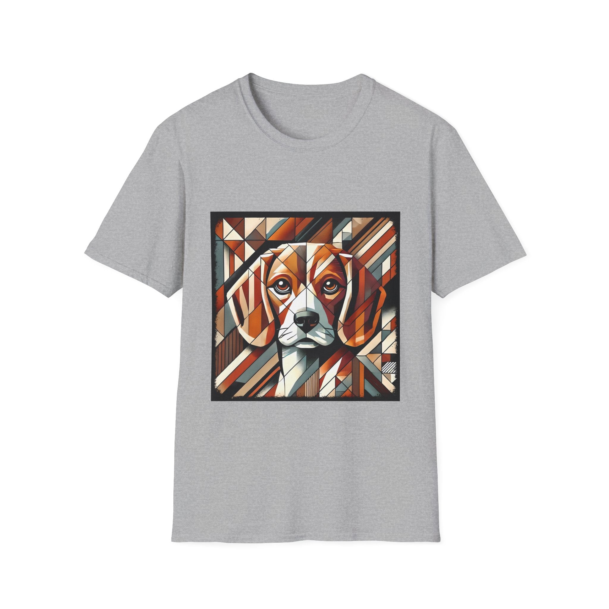 Beagle Warm Geometric | Unisex Dog T-Shirt