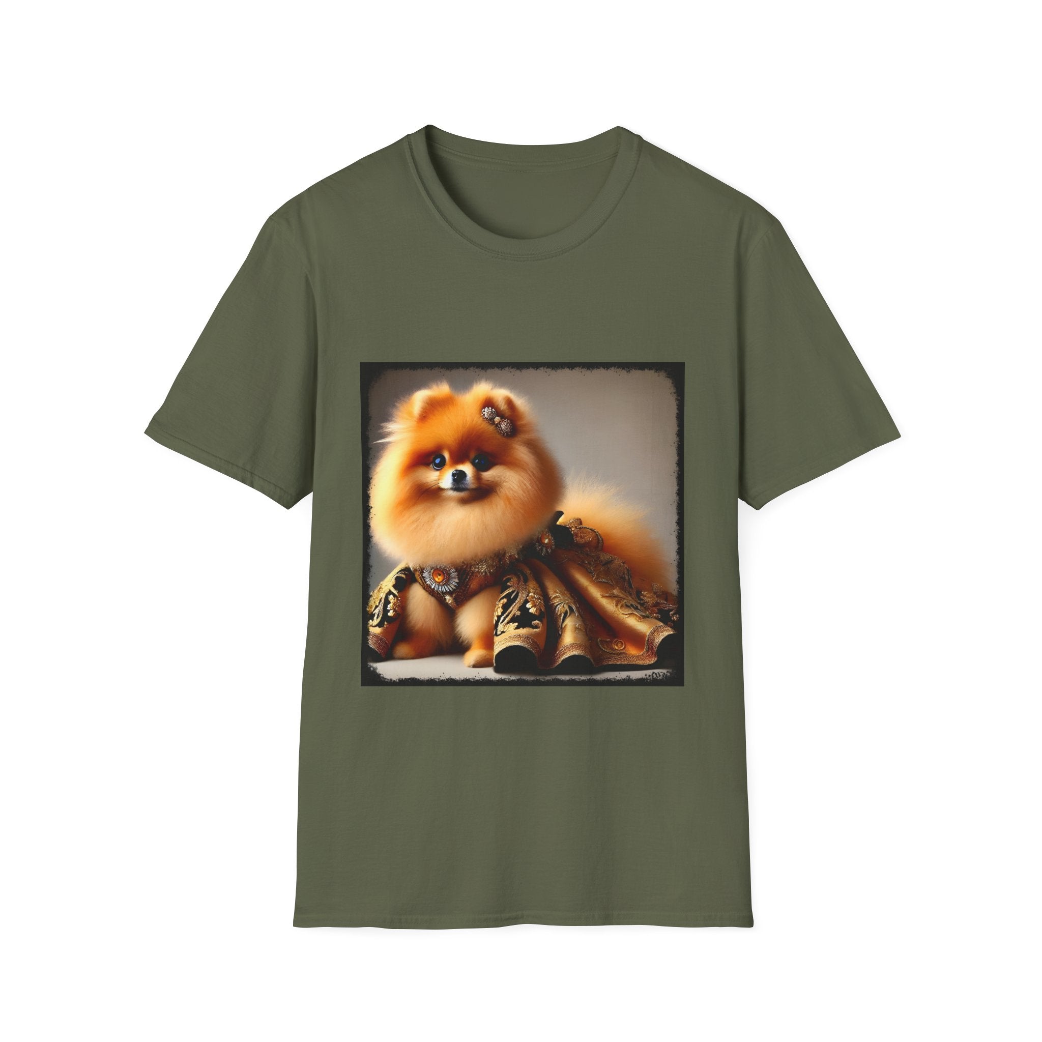 Pomeranian Golden Gal | Unisex Dog T-Shirt