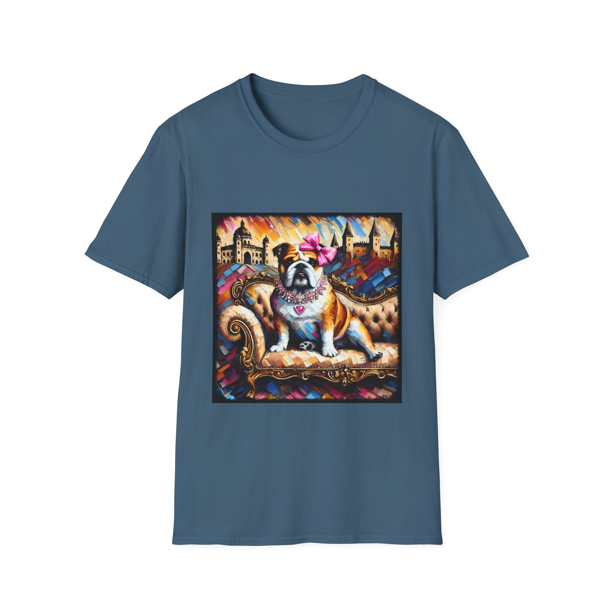 Bulldog Diamond Princess Classic | Unisex Dog T-Shirt