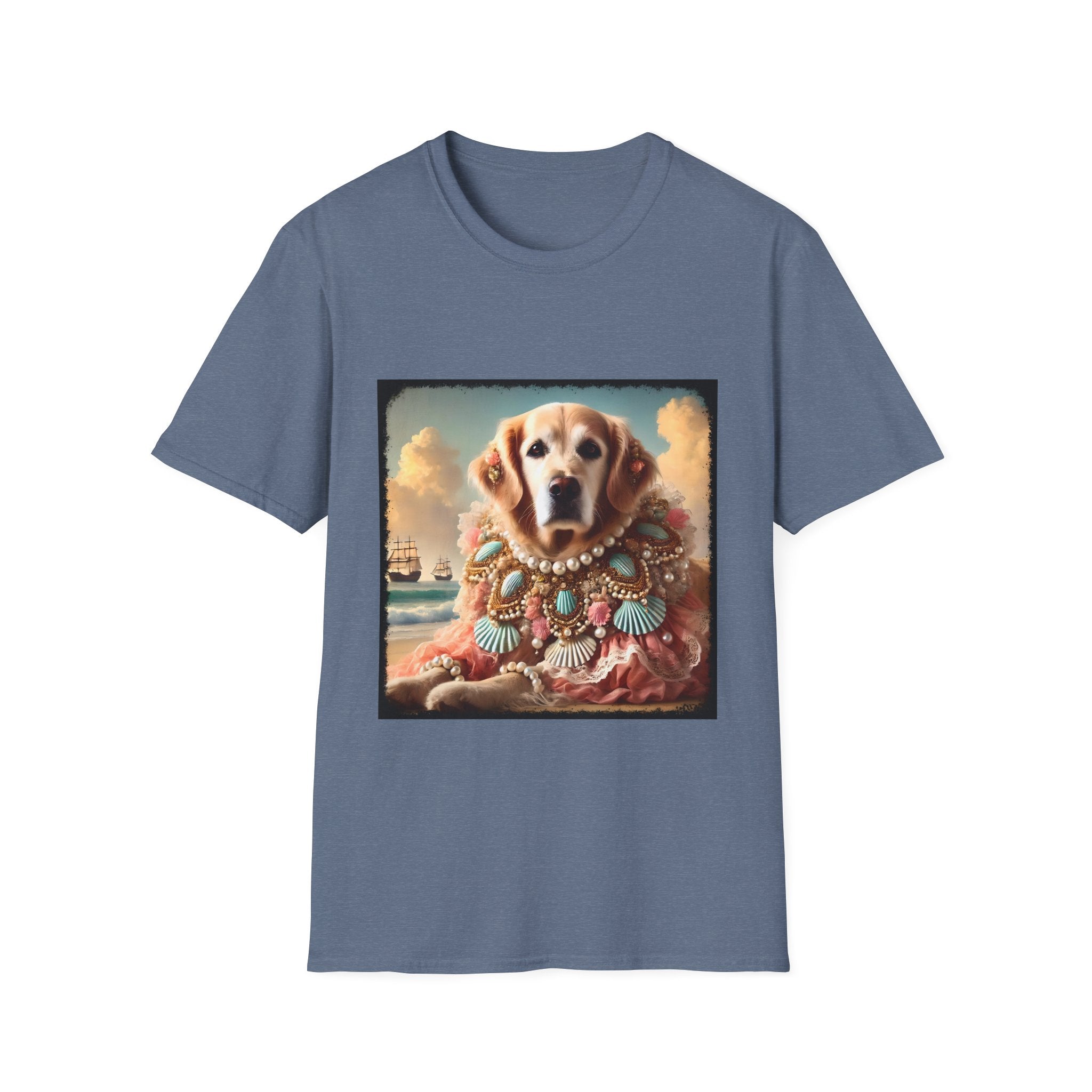 Golden Retriever Beach Beauty | Unisex Dog T-Shirt