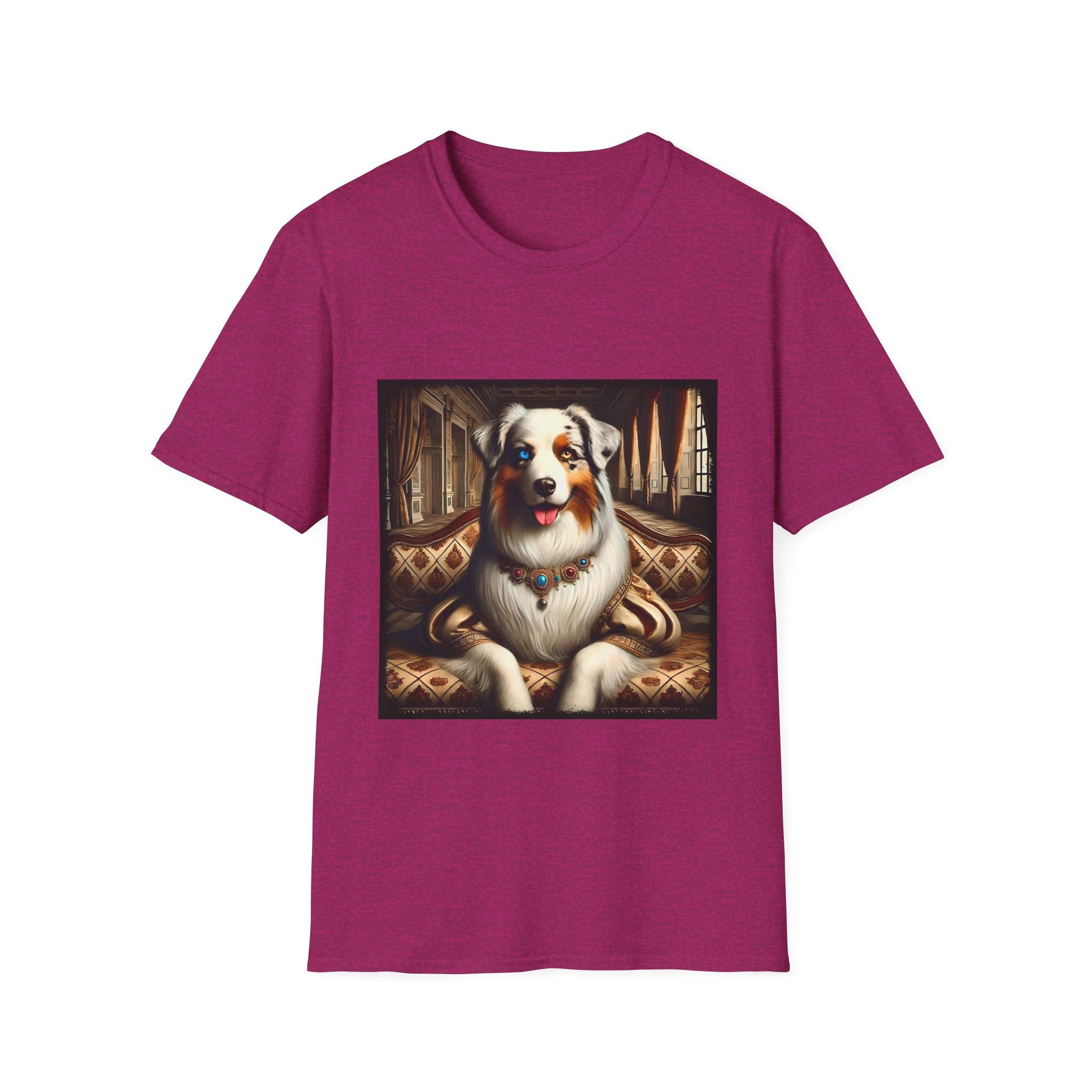 Australian Shepherd Poised Princess | Unisex Dog T-Shirt