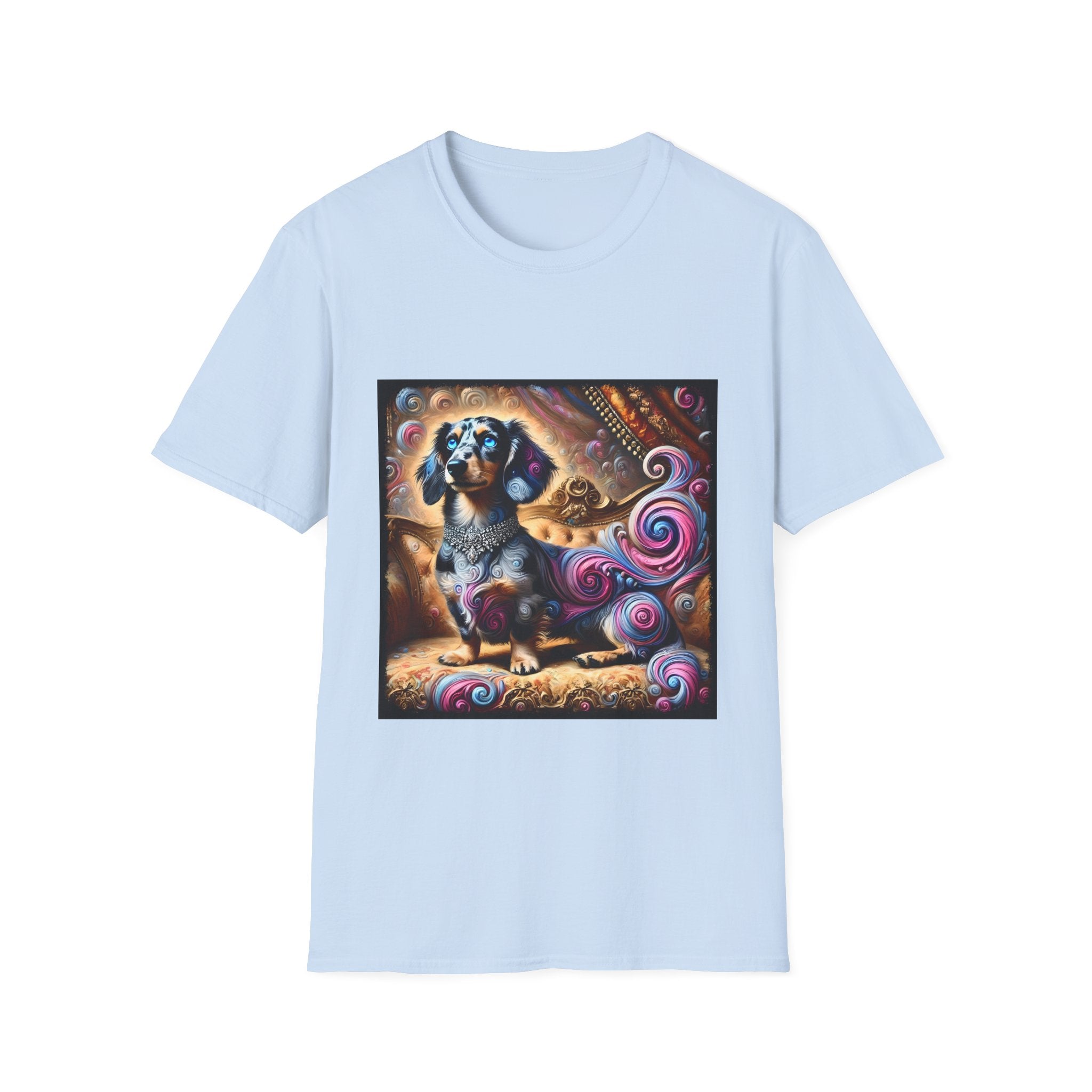 Dachshund Royal Swirl | Unisex Dog T-Shirt