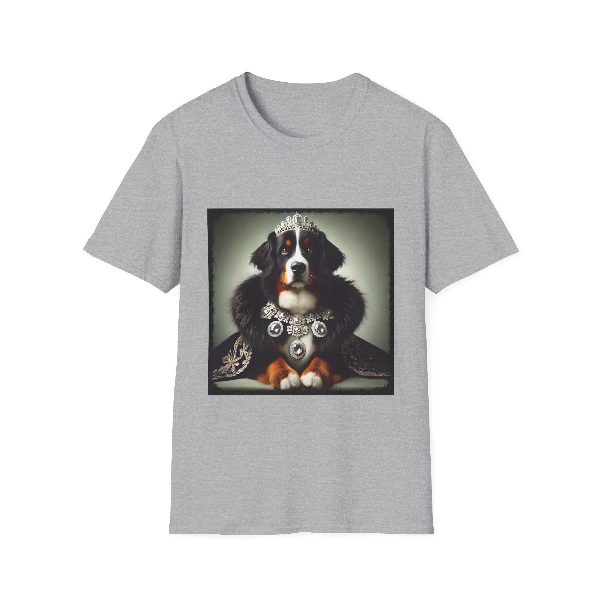 Bernese Mountain Dog Diamond Queen | Unisex Dog T-Shirt