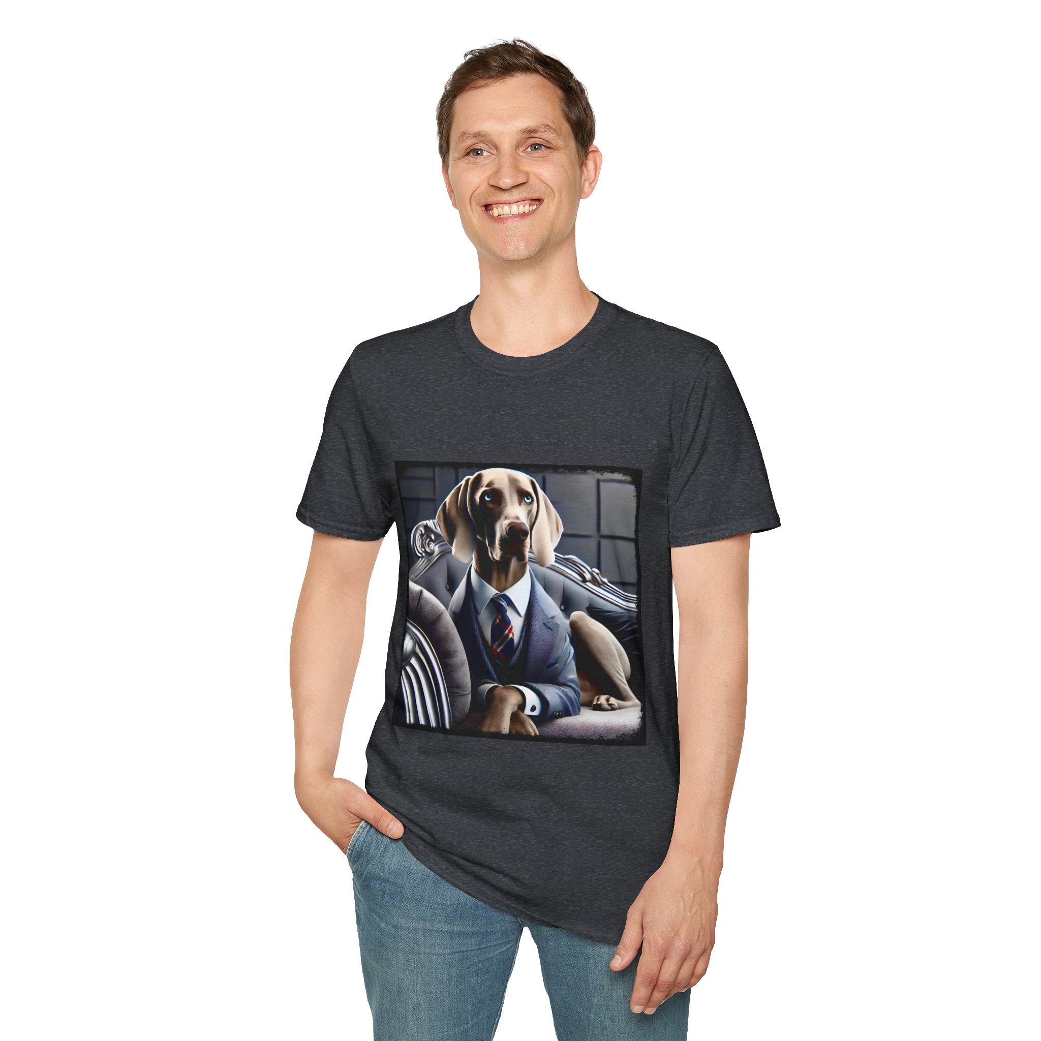 Weimaraner Suave Suitor | Unisex Dog T-Shirt