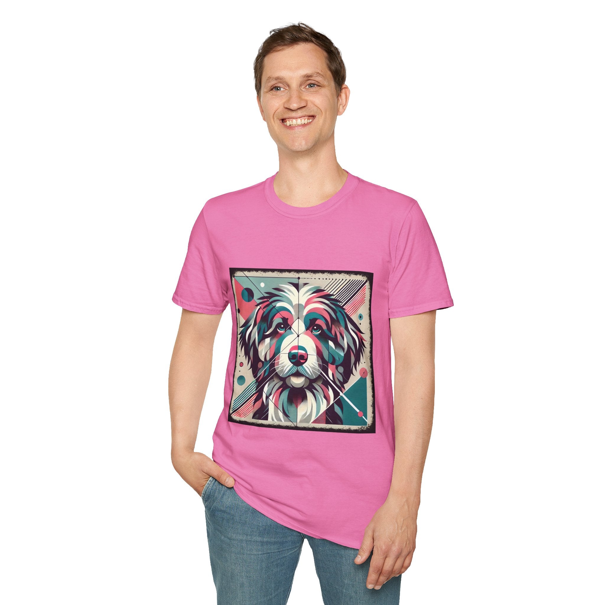 Goldendoodle Bold Geometric | Unisex Dog T-Shirt