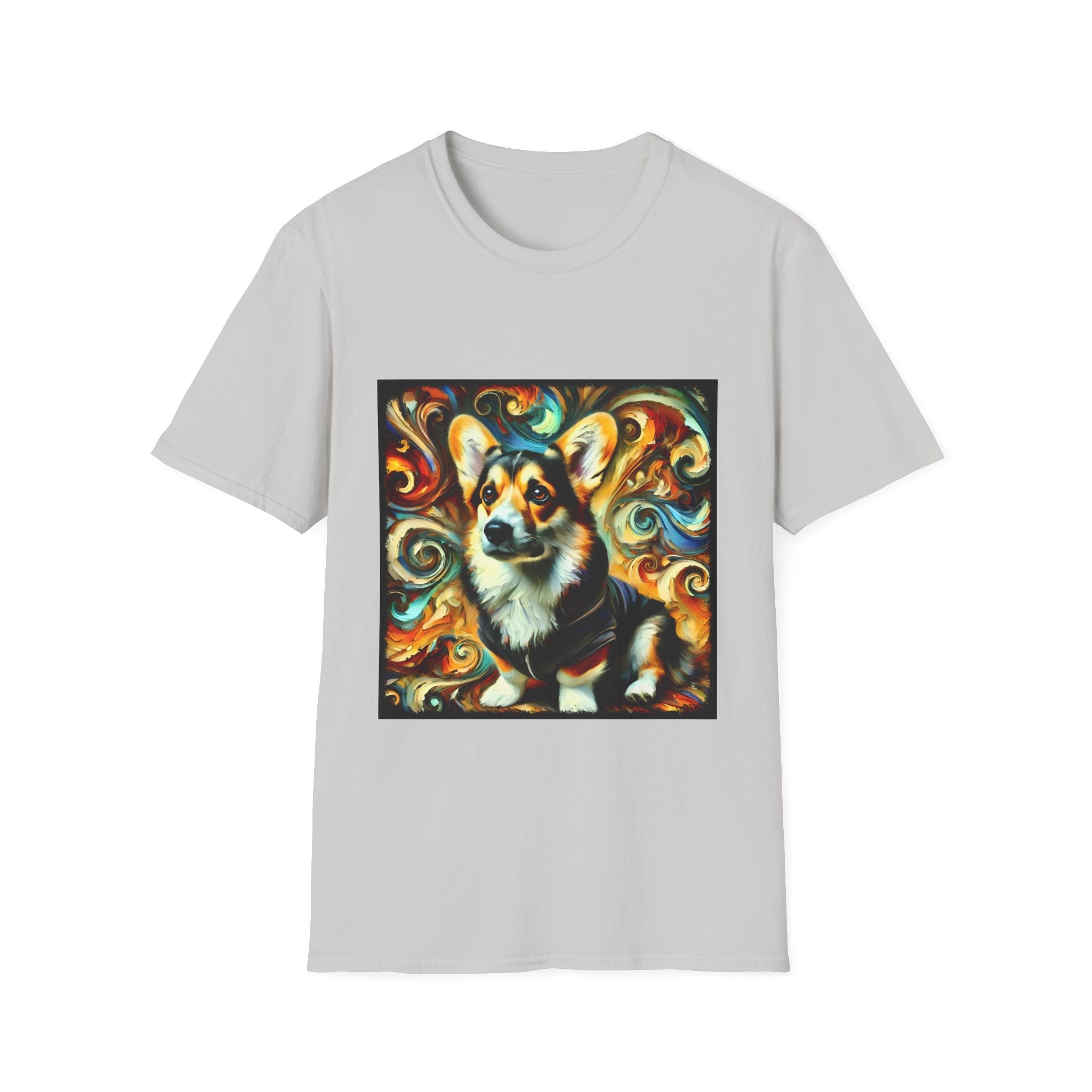 Pembroke Welsh Corgi Urban Bean Swirl | Unisex Dog T-Shirt