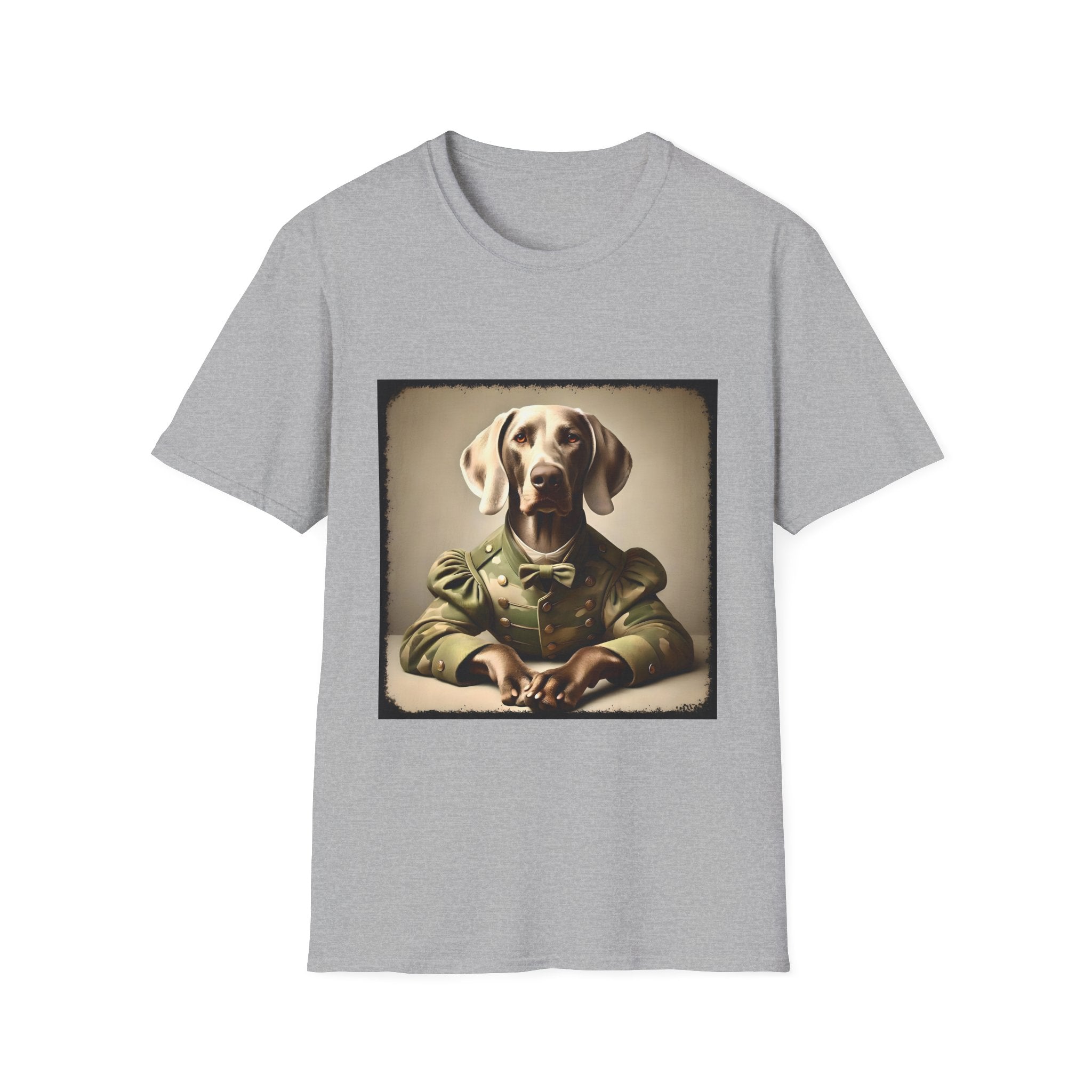Weimaraner Classic Commander | Unisex Dog T-Shirt