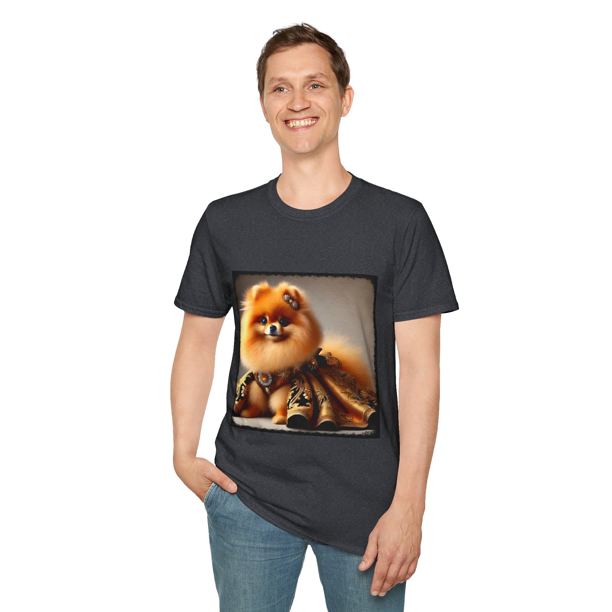 Pomeranian Golden Gal | Unisex Dog T-Shirt