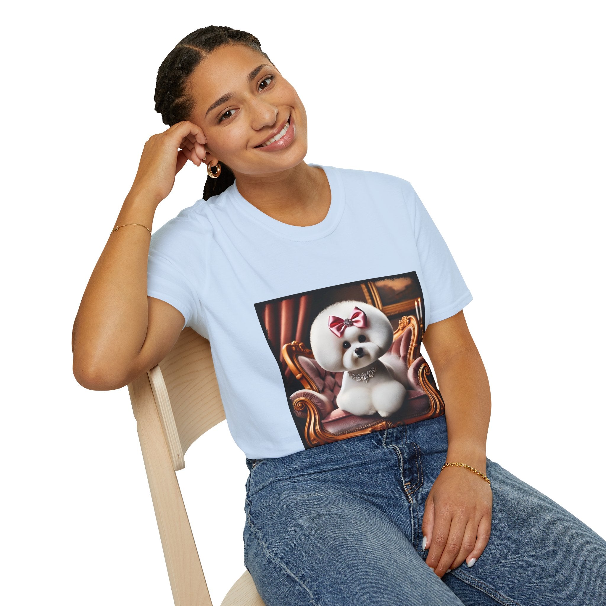 Bichon Frise Sweet Treat | Unisex Dog T-Shirt