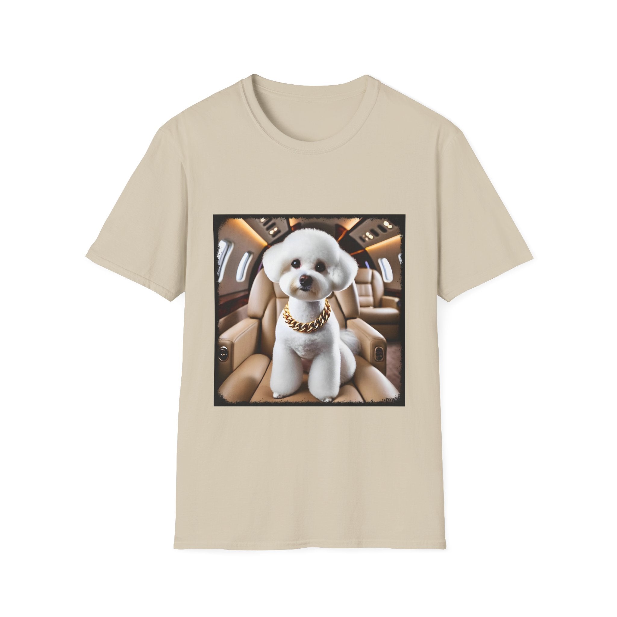 Bichon Frise Fréquent Flier | Unisex Dog T-Shirt
