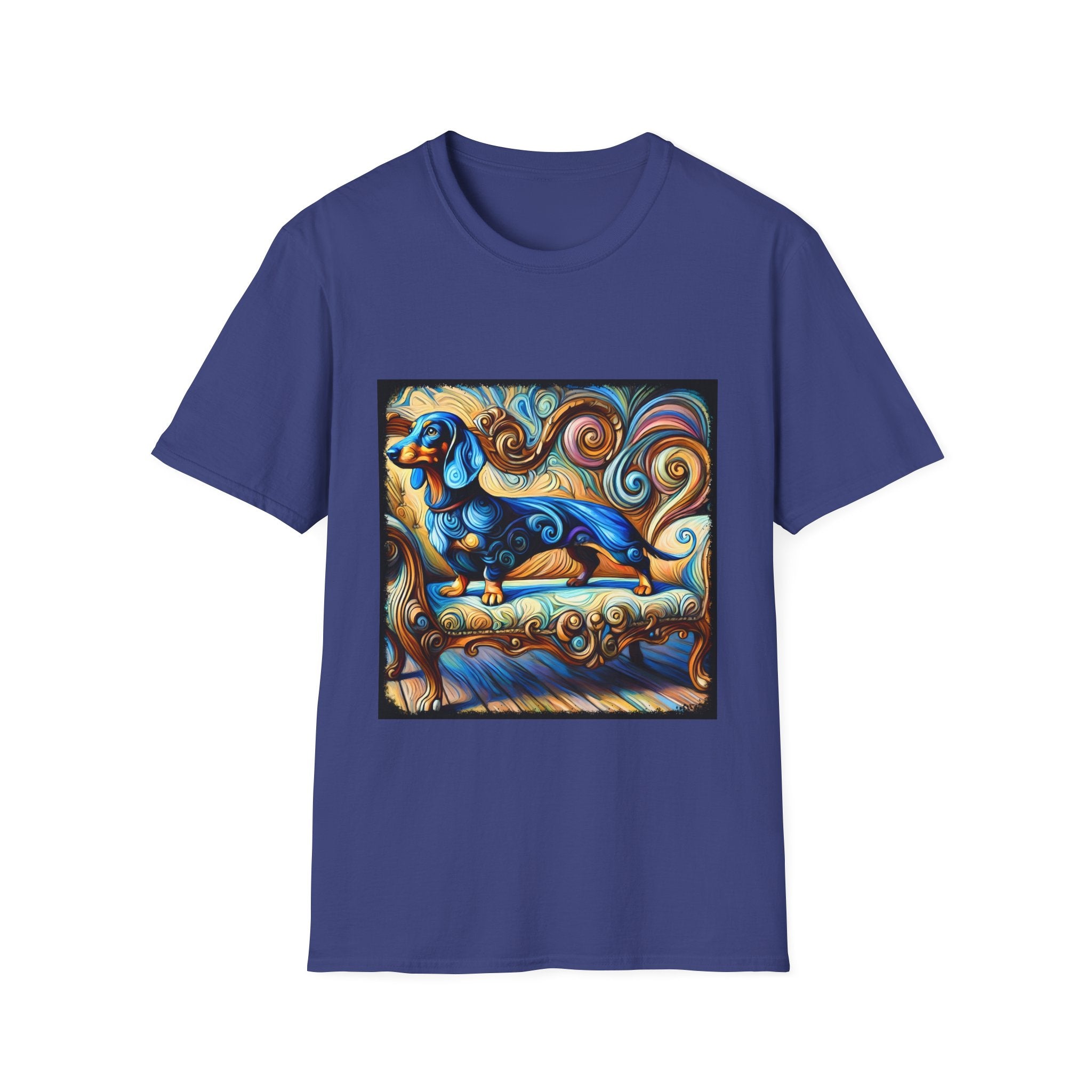 Dachshund Blue Dream Swirl | Unisex Dog T-Shirt