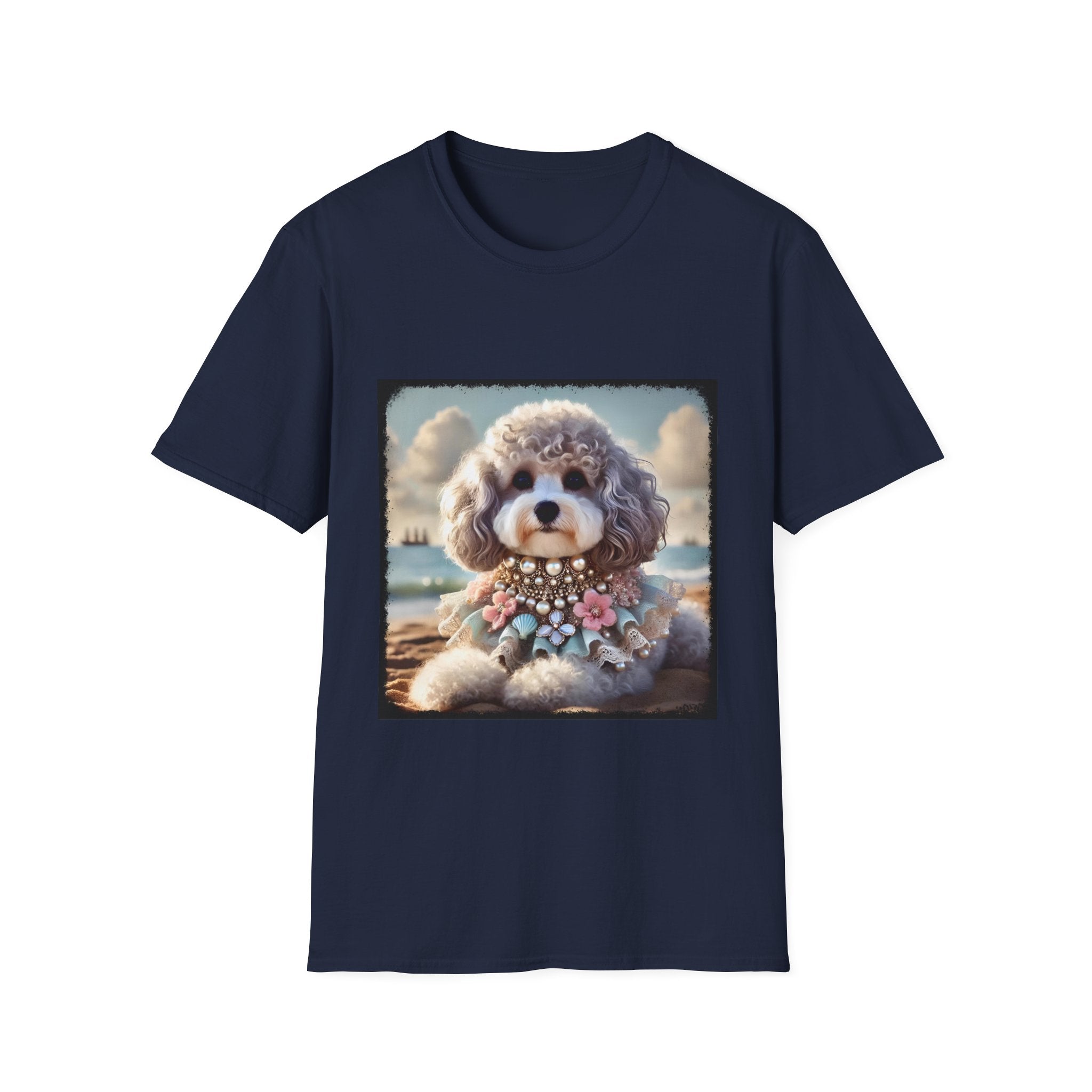 Poodle Silver Siren | Unisex Dog T-Shirt