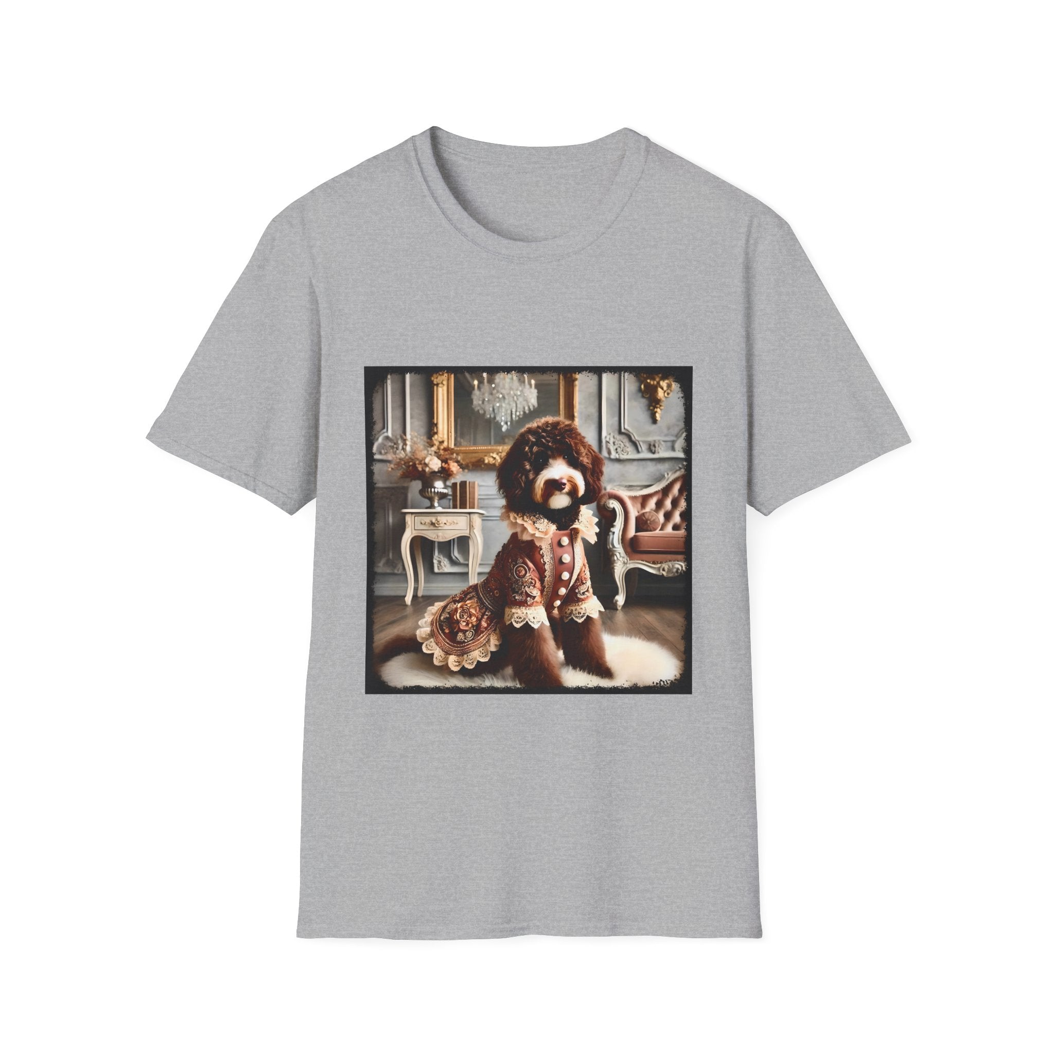 Aussiedoodle Chocolate Posh | Unisex Dog T-Shirt