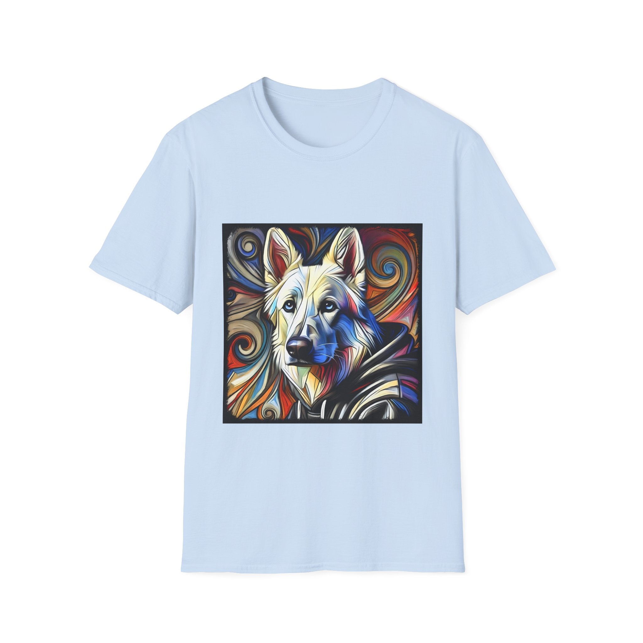 German Shepherd Hoodie Swirl | Unisex Dog T-Shirt