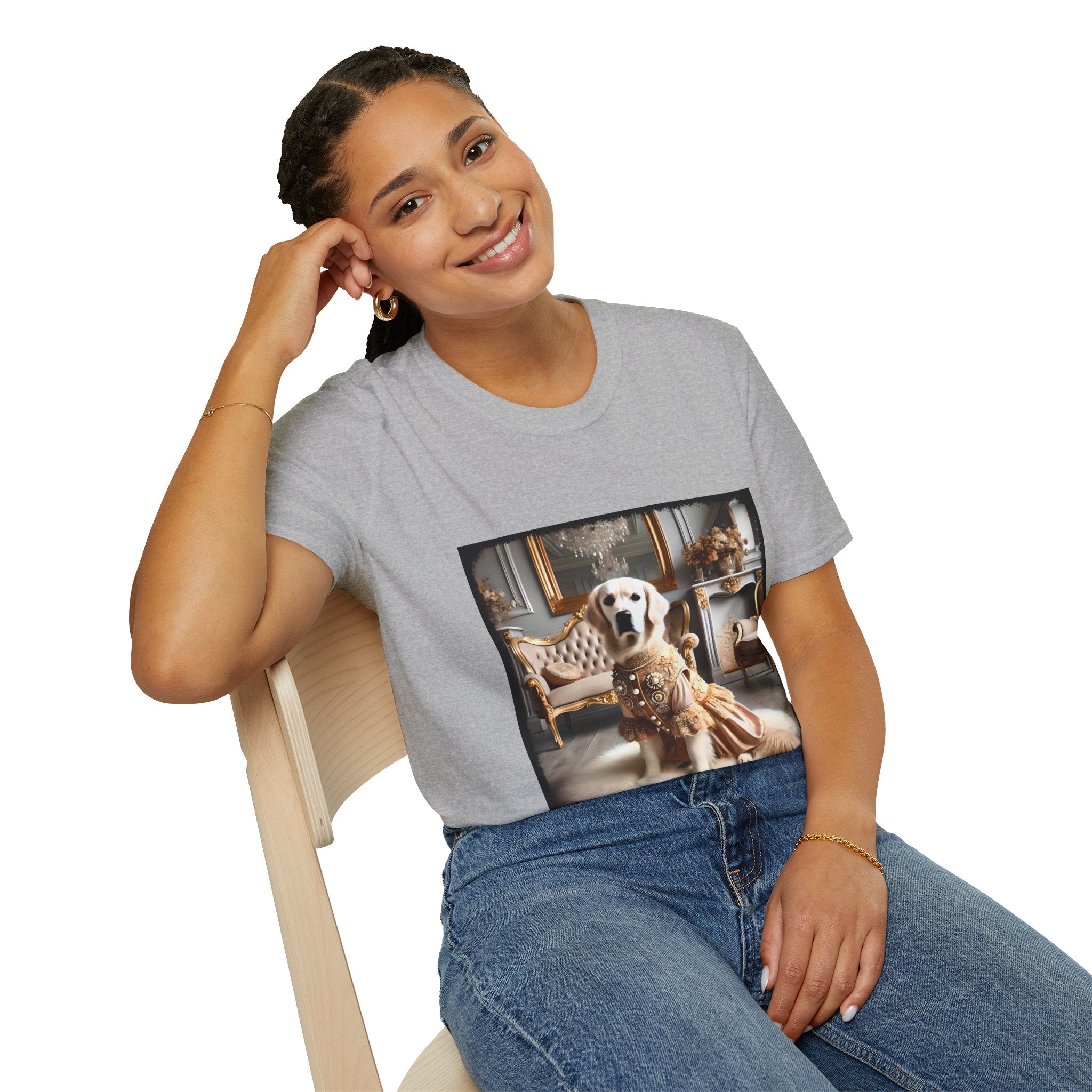 Golden Retriever Priveleged Pup | Unisex Dog T-Shirt