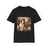 Border Collie Botanical Beauty | Unisex Dog T-Shirt