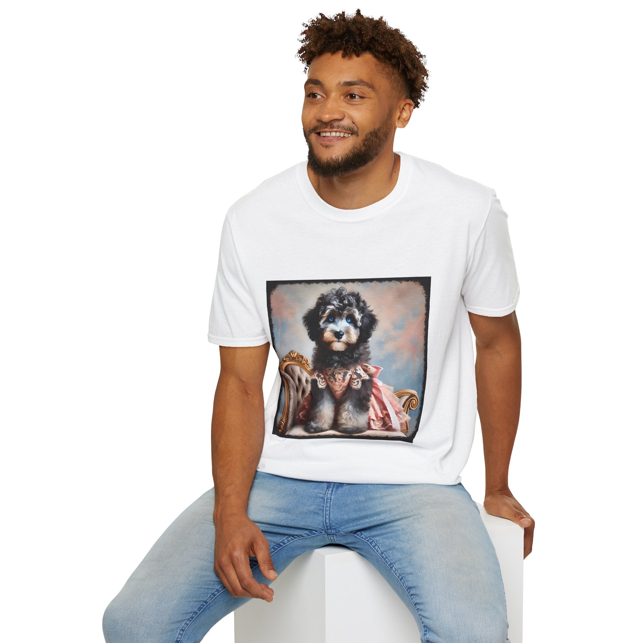 Aussiedoodle Pink Lace Princess | Unisex Dog T-Shirt