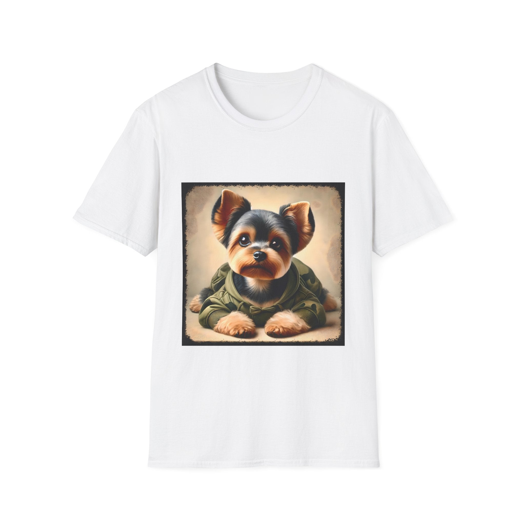 Yorkshire Terrier Combat Cutie | Unisex Dog T-Shirt