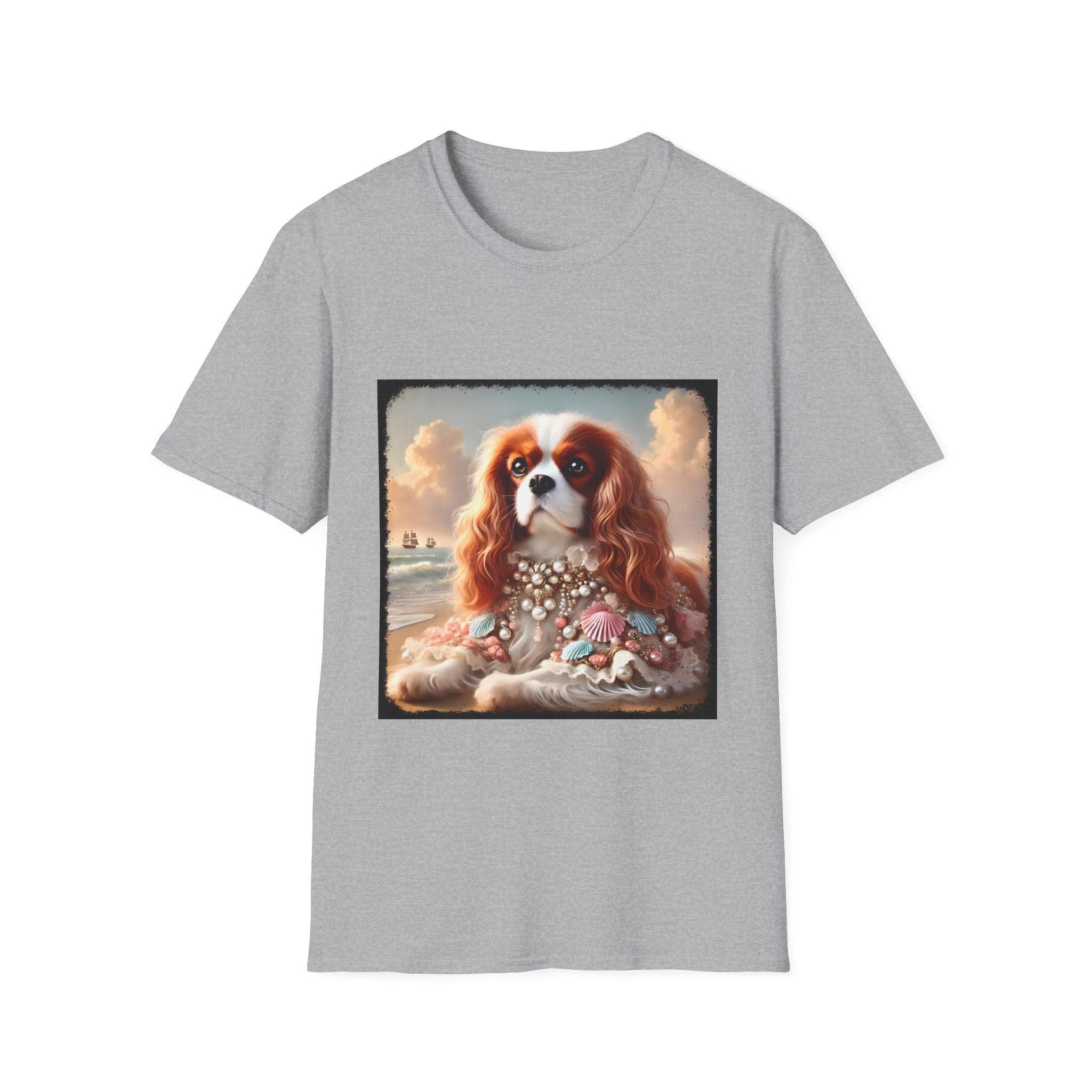 Cavalier King Charles Spaniel Beach Beauty | Unisex Dog T-Shirt
