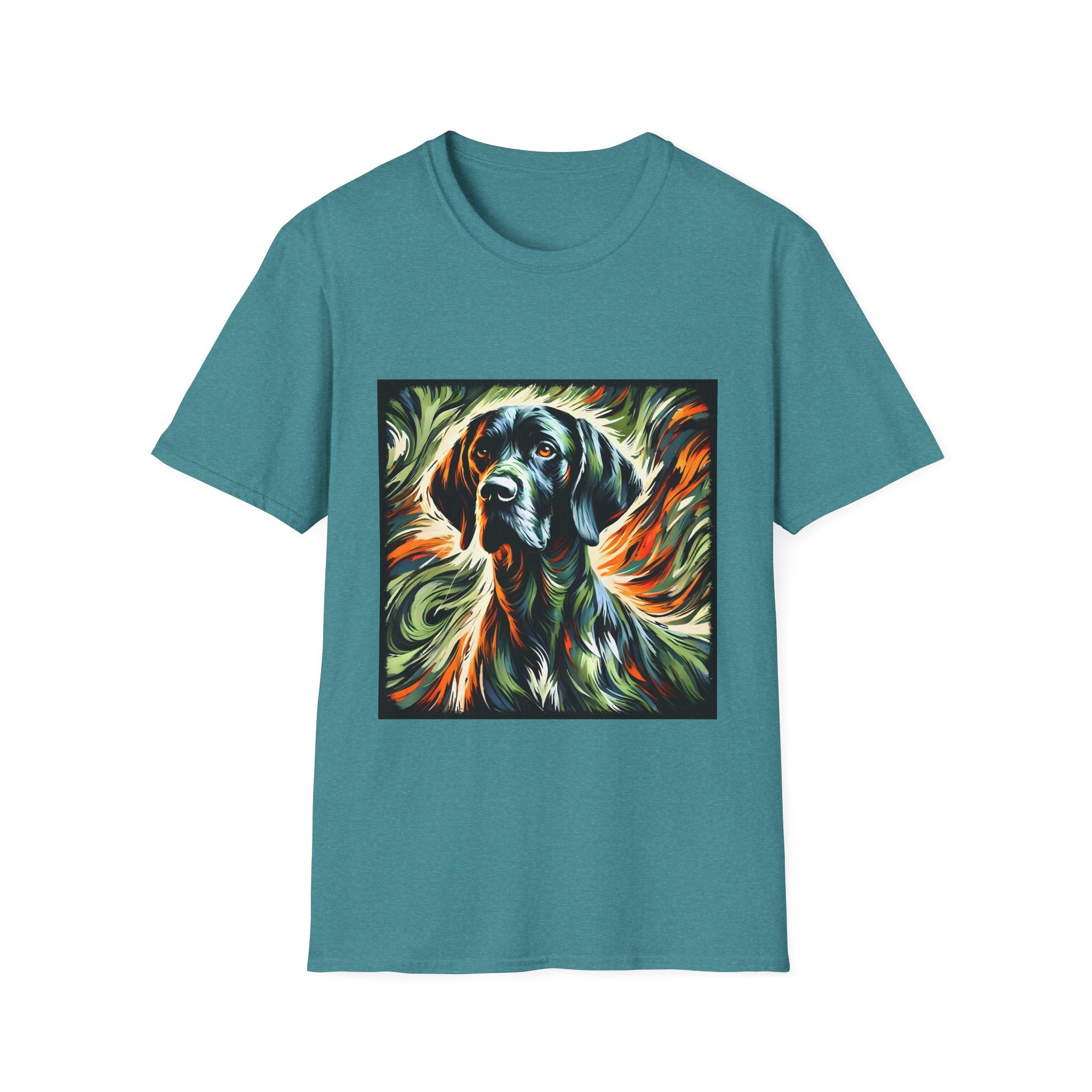 German Shorthaired Pointer Bold Flame Classic | Unisex Dog T-Shirt