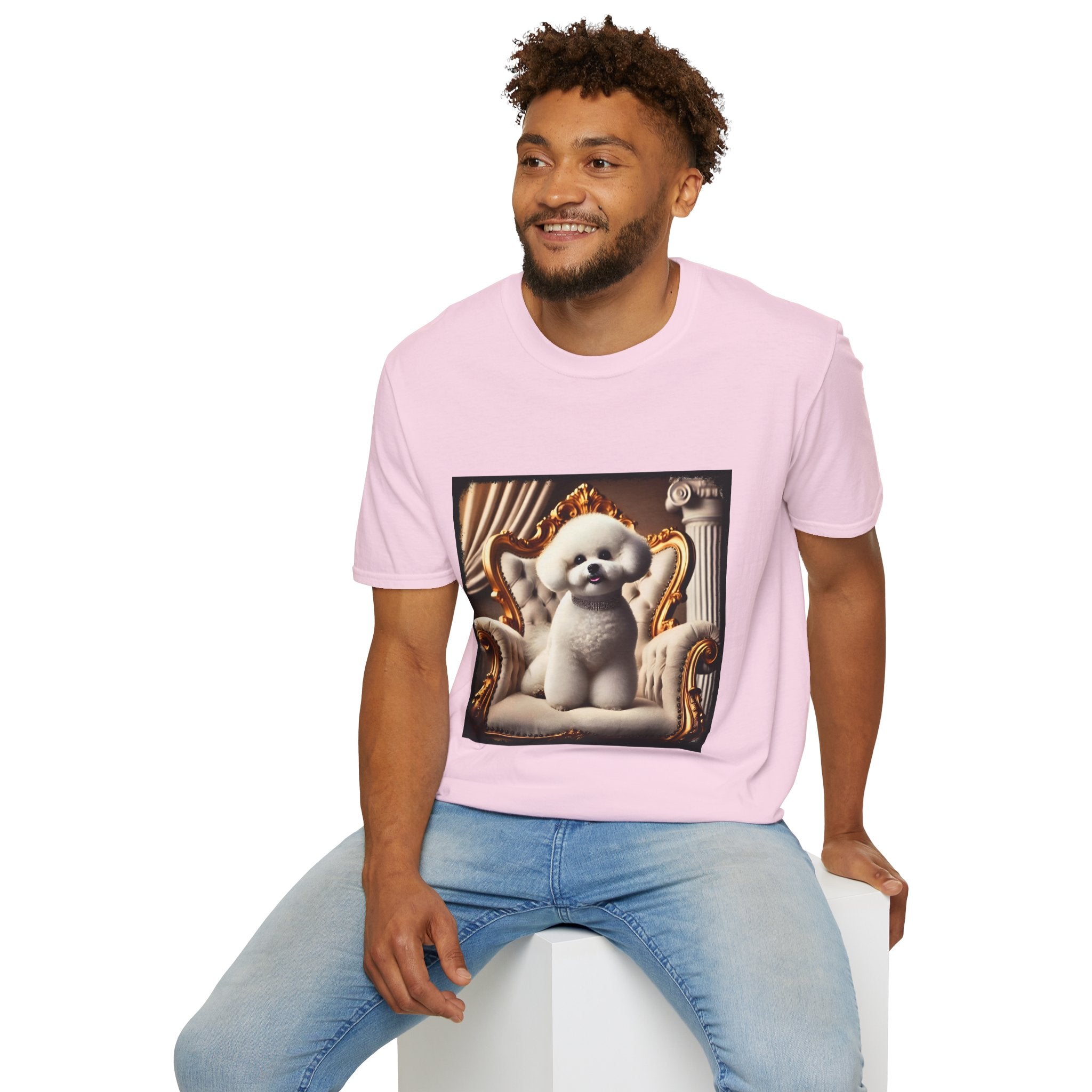 Bichon Frise Poised Princess | Unisex Dog T-Shirt