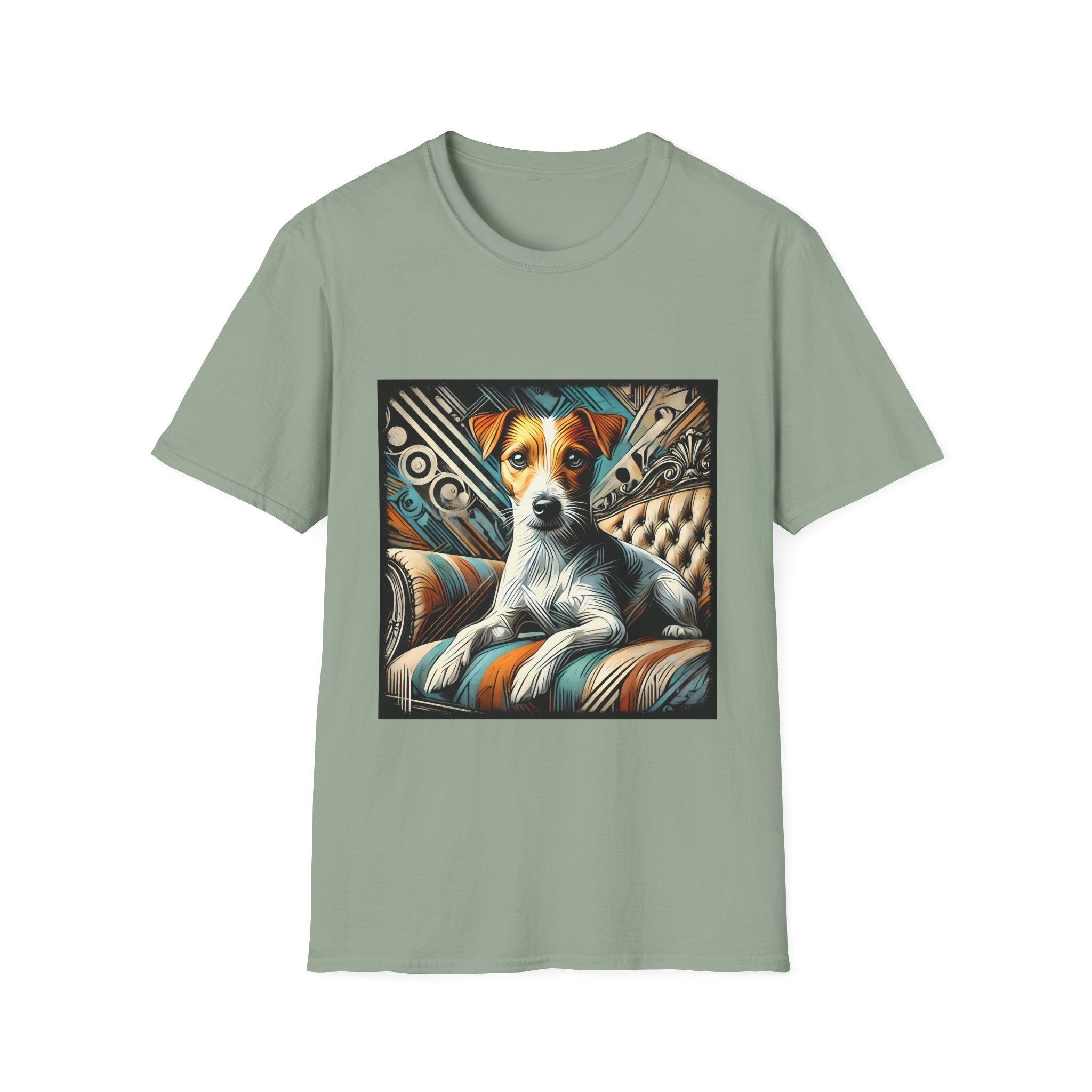 Jack Russell Terrier Warm Rebel | Unisex Dog T-Shirt