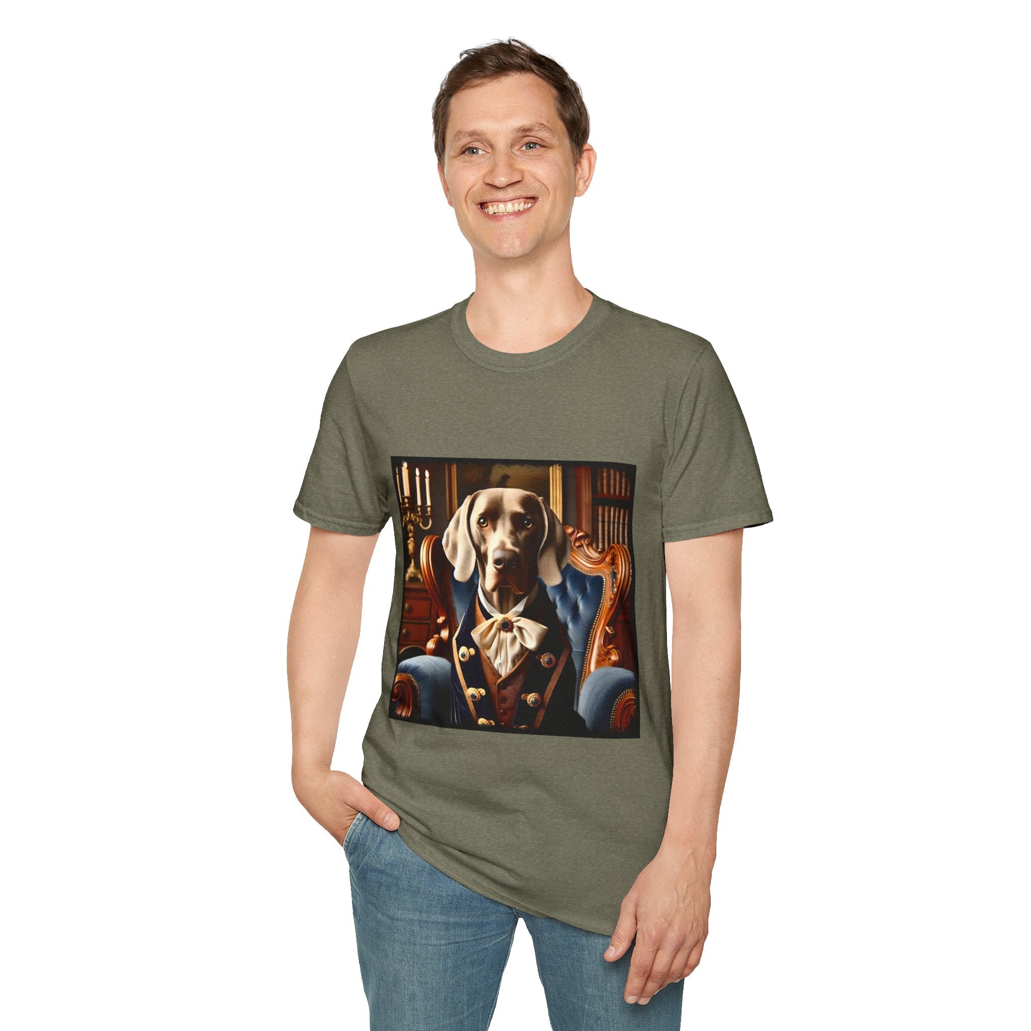 Weimaraner Dashing Duke | Unisex Dog T-Shirt