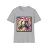 Afghan Hound Vivid Classic | Unisex Dog T-Shirt
