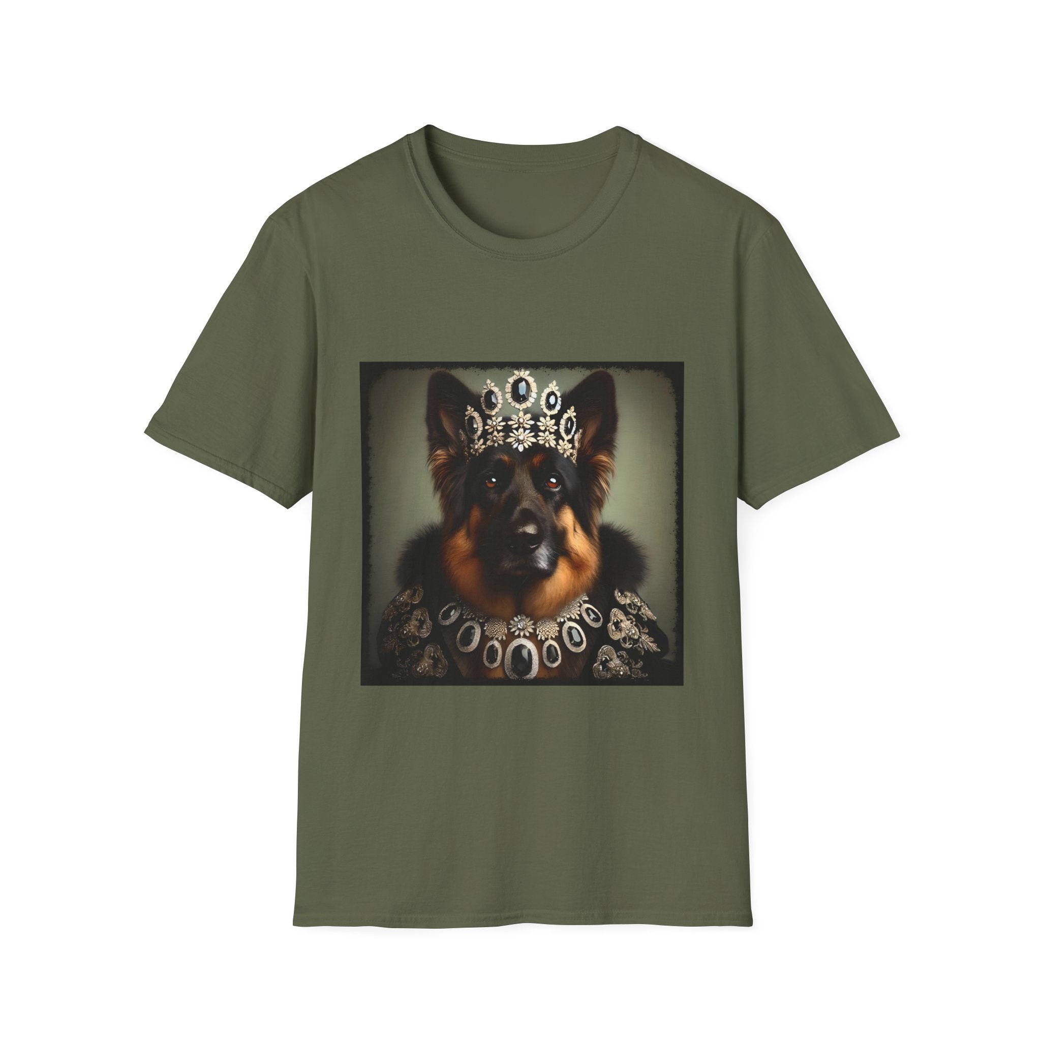 German Shepherd Onyx Queen | Unisex Dog T-Shirt
