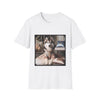 Siberian Husky Satin Diva | Unisex Dog T-Shirt