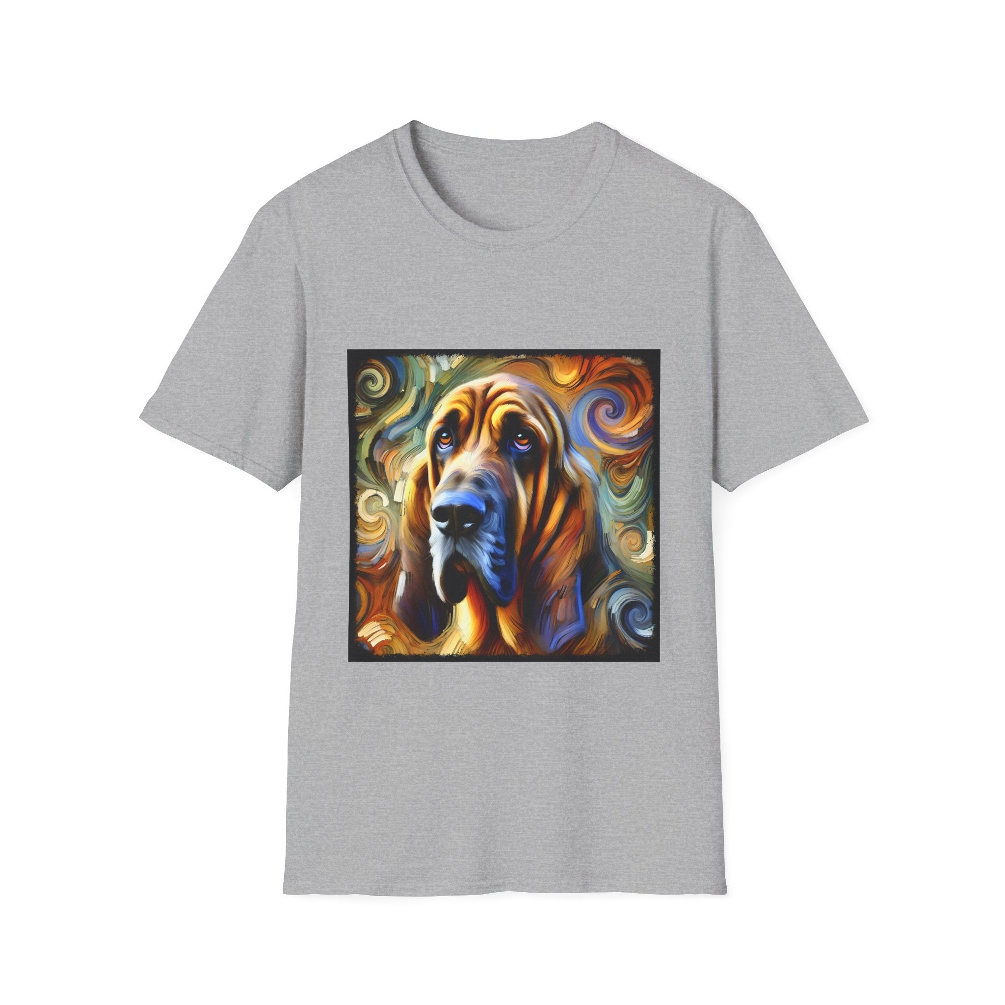 Bloodhound Warm Swirl | Unisex Dog T-Shirt