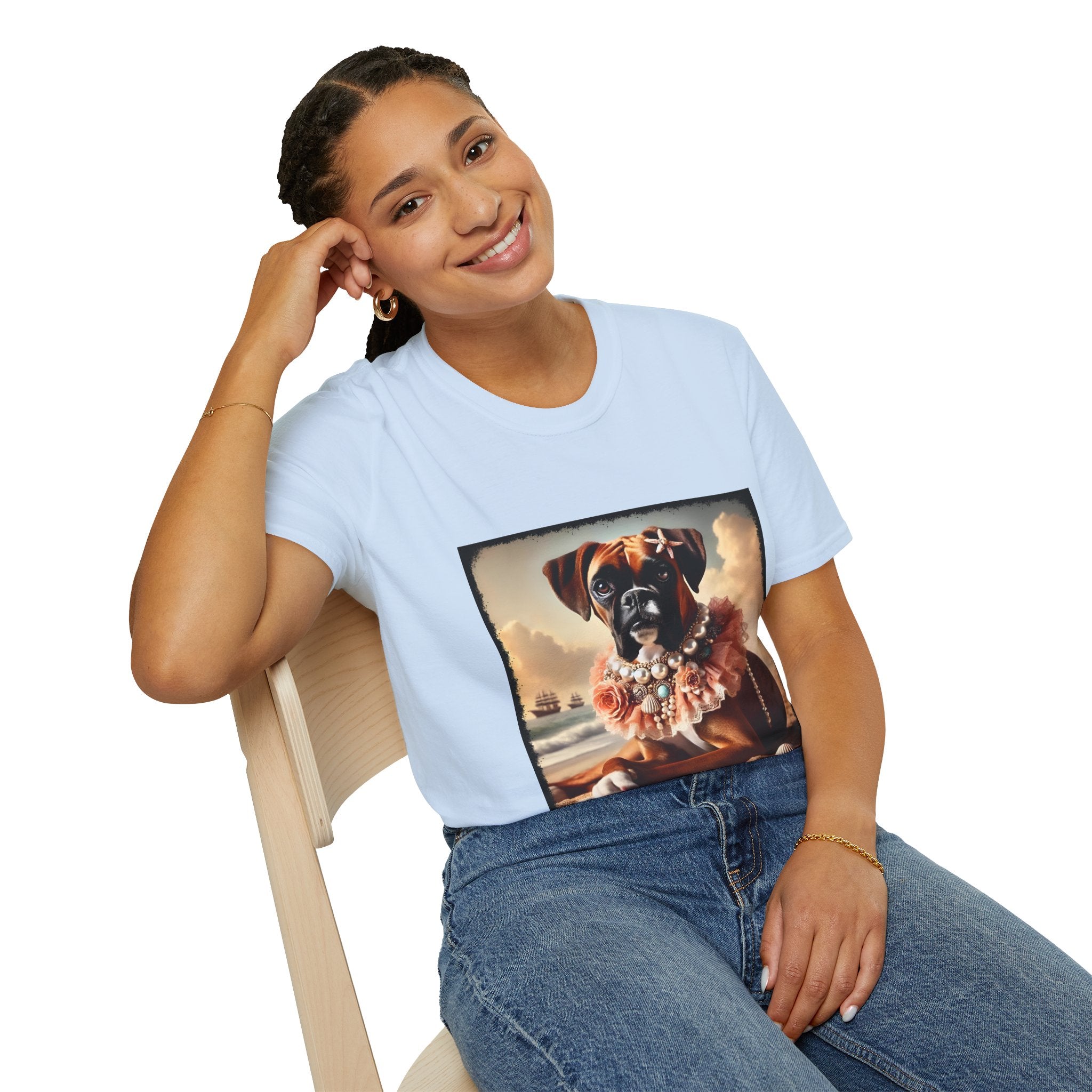 Boxer Beach Dreamer | Unisex Dog T-Shirt
