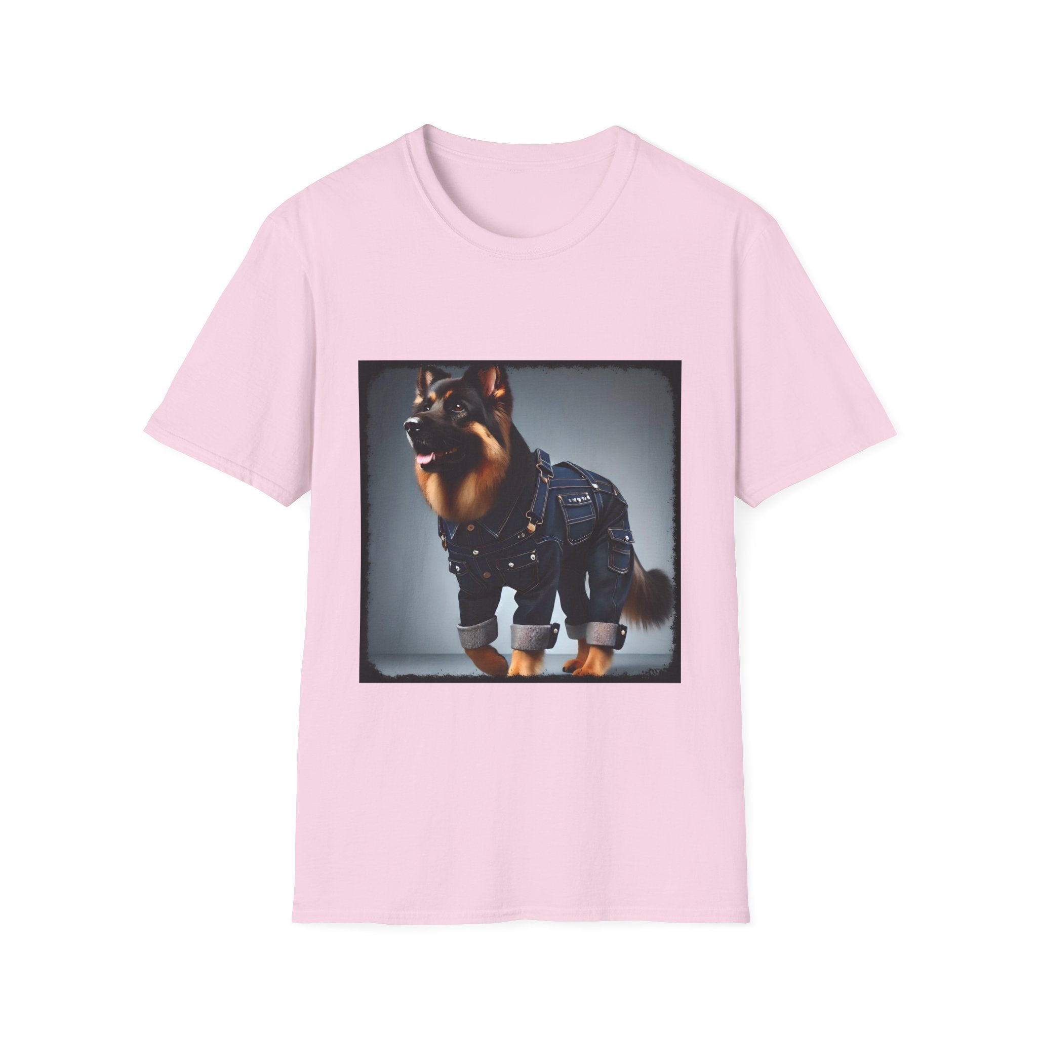 German Shepherd Denim Dream | Unisex Dog T-Shirt