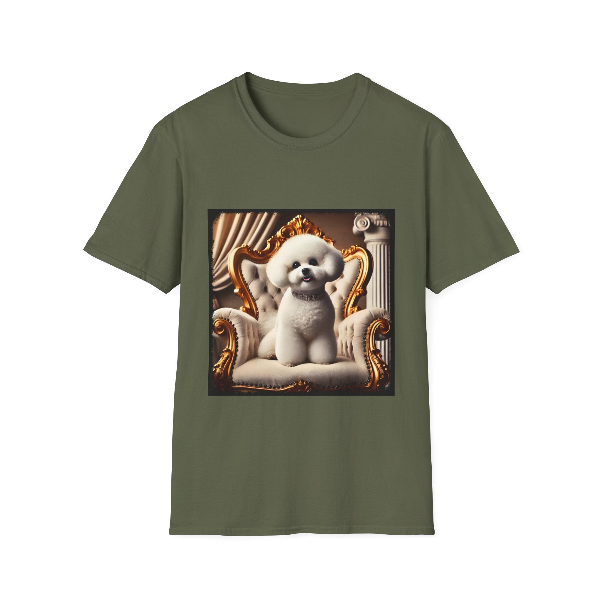 Bichon Frise Poised Princess | Unisex Dog T-Shirt