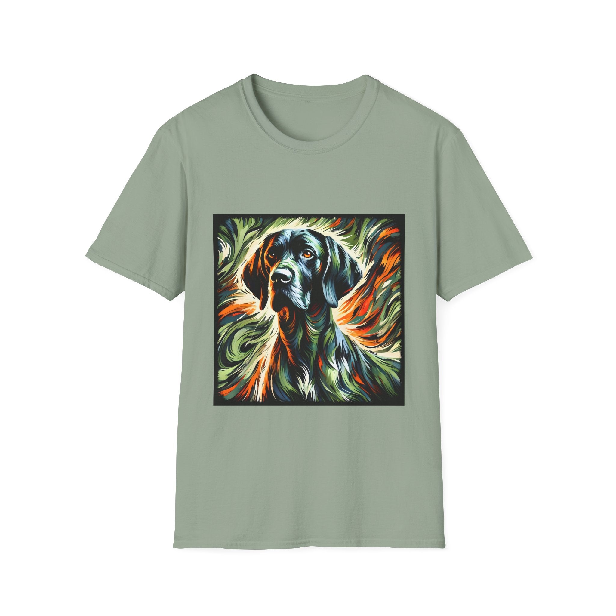 German Shorthaired Pointer Bold Flame Classic | Unisex Dog T-Shirt