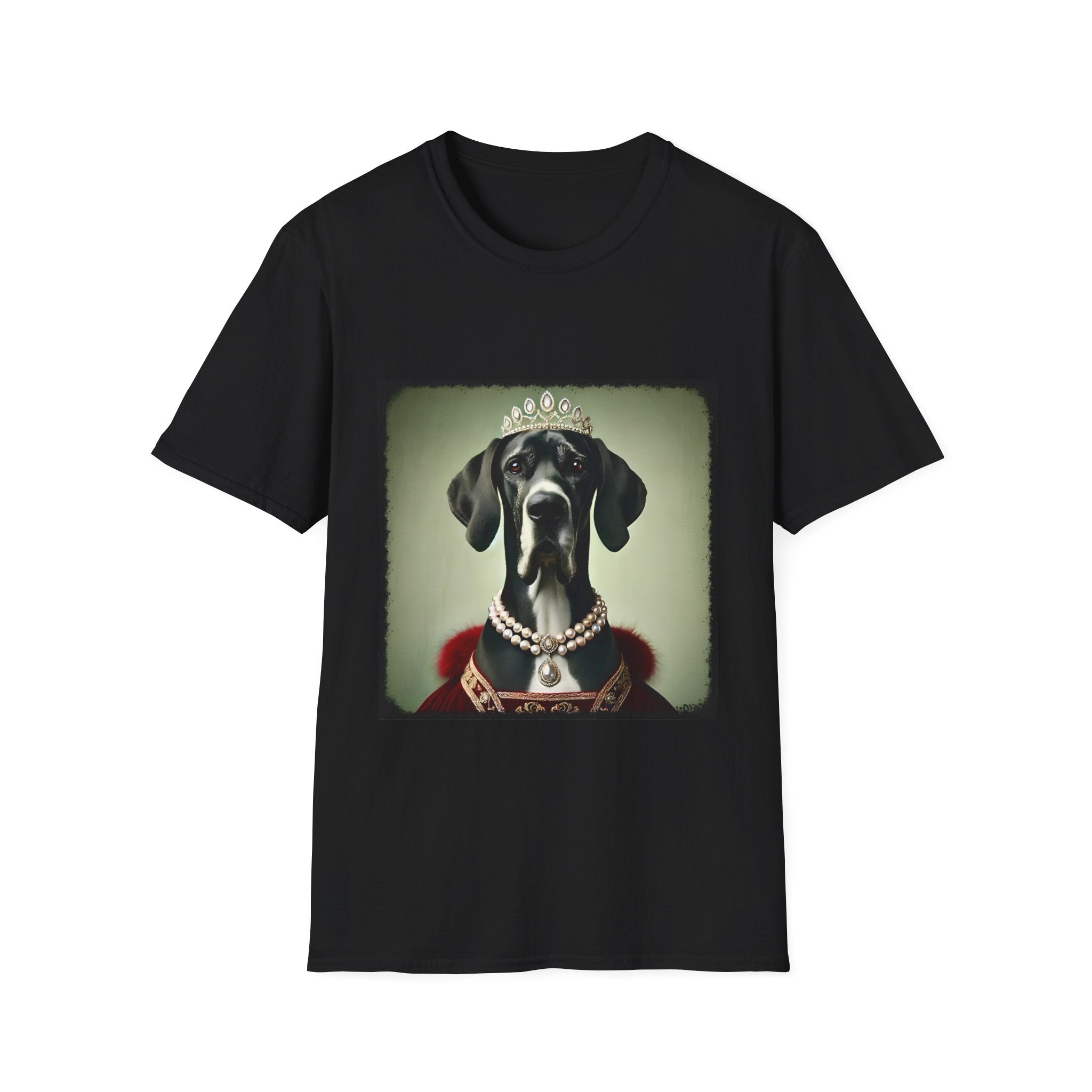 Great Dane Pearl Princess | Unisex Dog T-Shirt