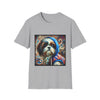 Shih Tzu Lowkey Swirl | Unisex Dog T-Shirt