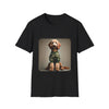 Labradoodle Camo Cutie | Unisex Dog T-Shirt