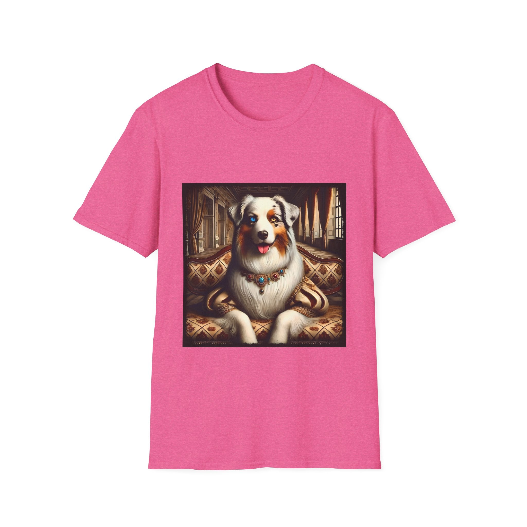 Australian Shepherd Poised Princess | Unisex Dog T-Shirt